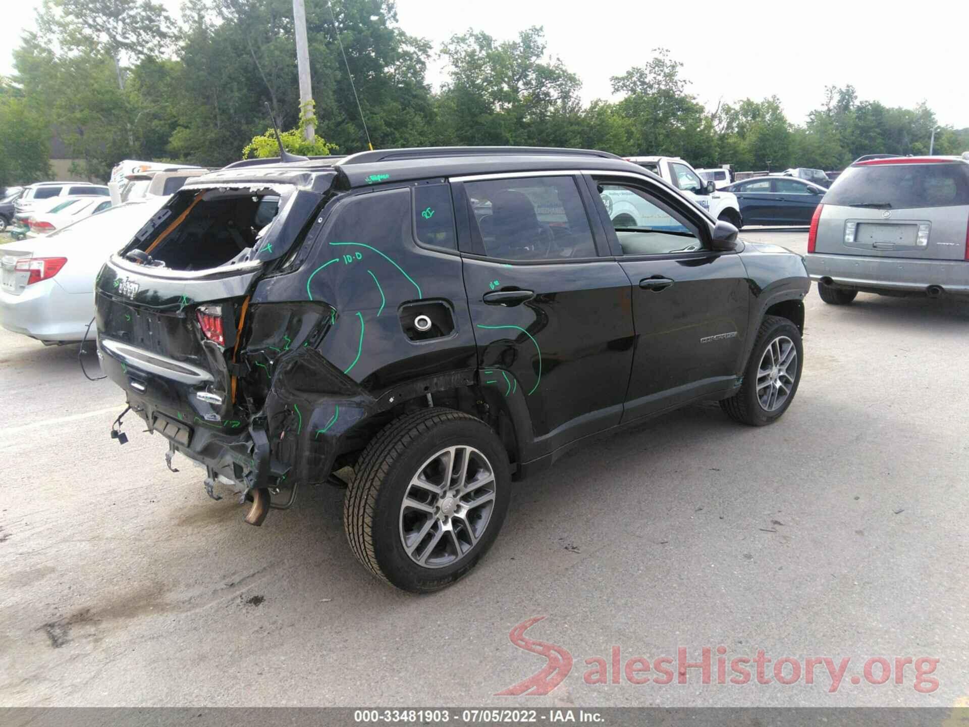 3C4NJDBB9JT100966 2018 JEEP COMPASS