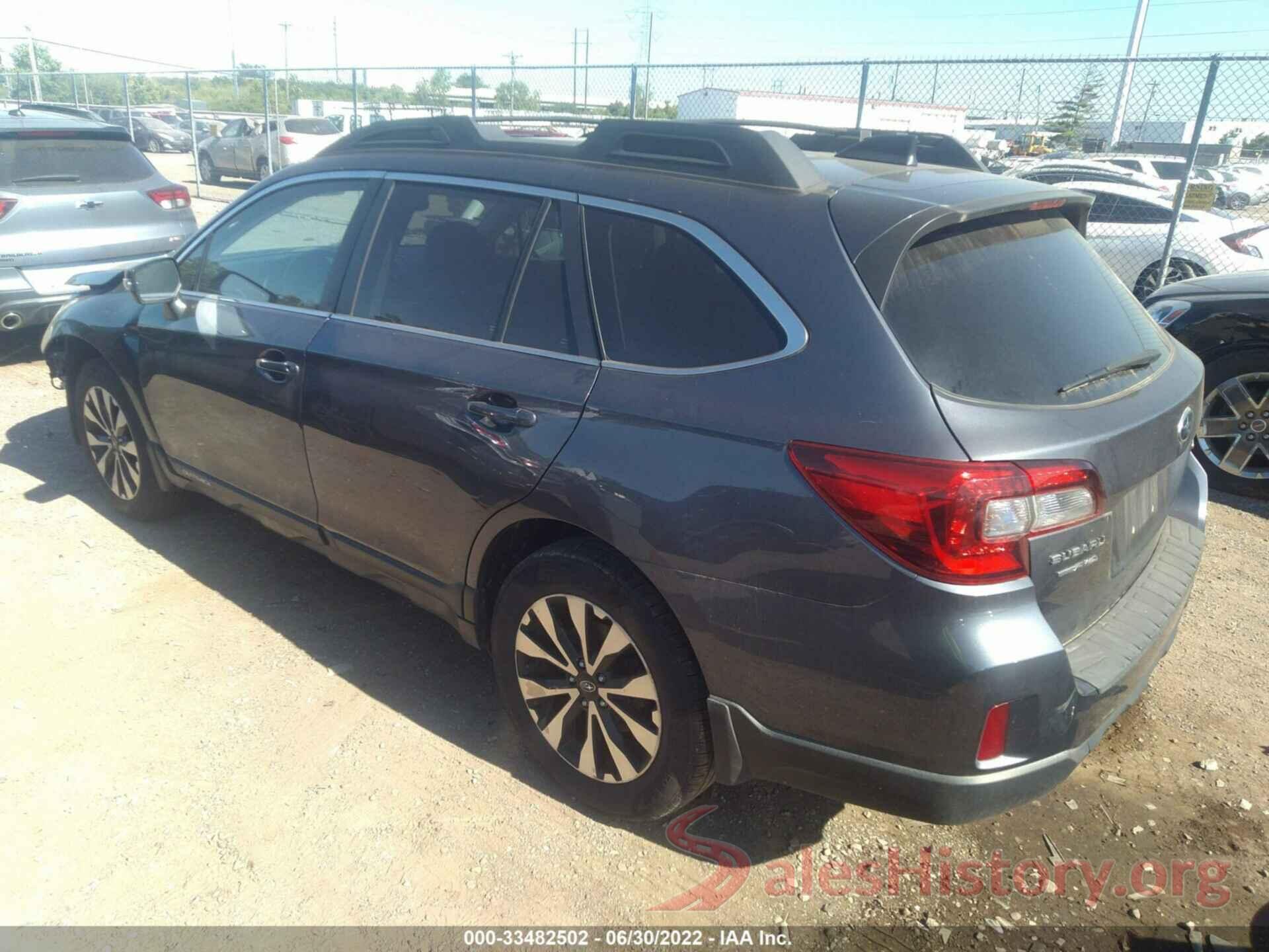 4S4BSBNC3G3295603 2016 SUBARU OUTBACK