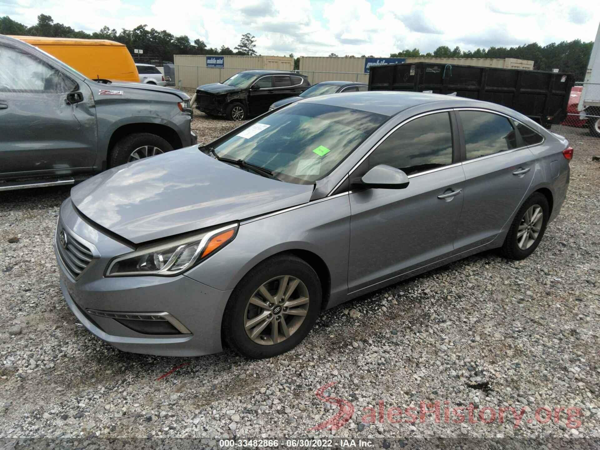 5NPE24AF2FH242567 2015 HYUNDAI SONATA