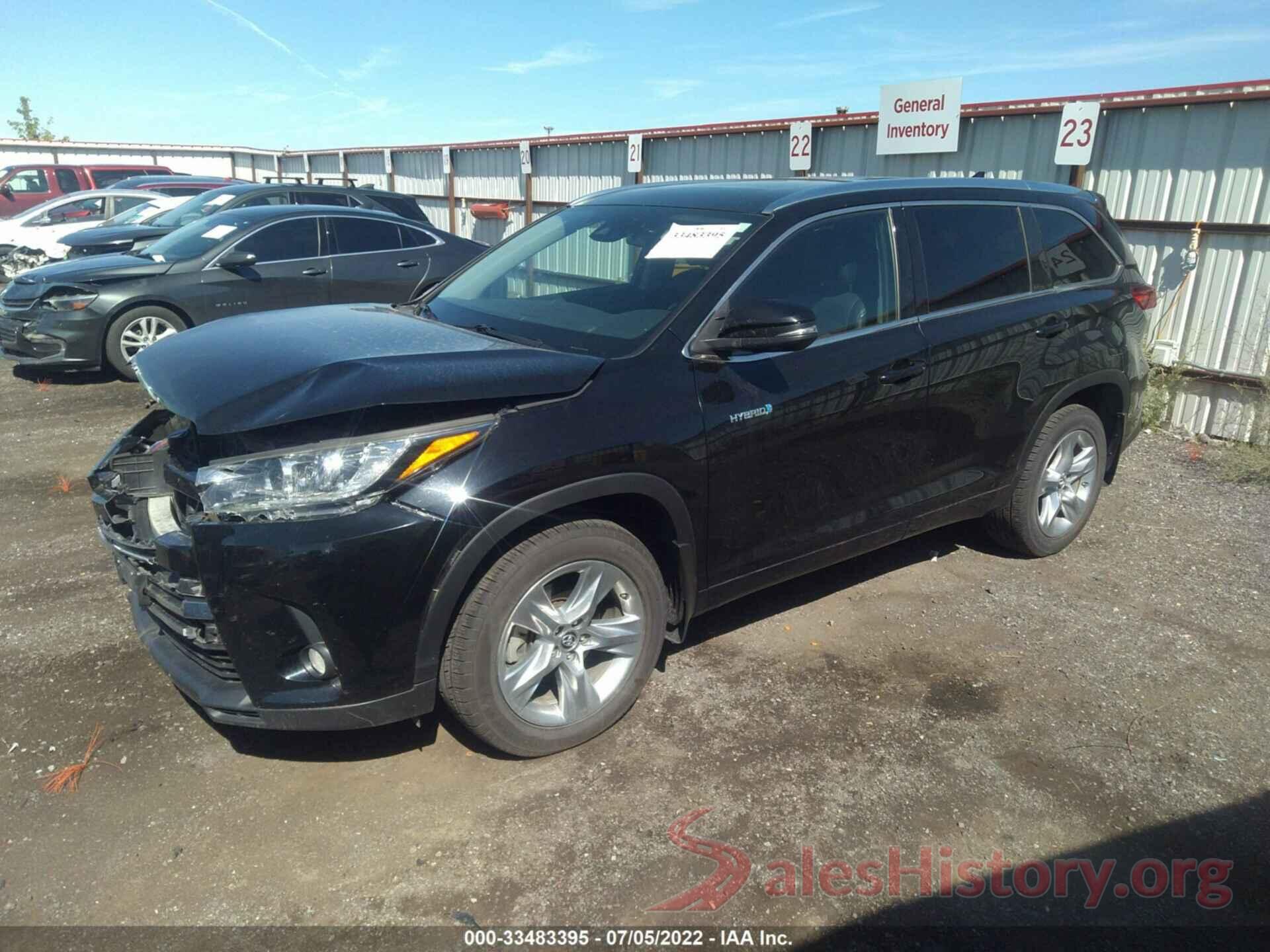 5TDDGRFH0HS027030 2017 TOYOTA HIGHLANDER