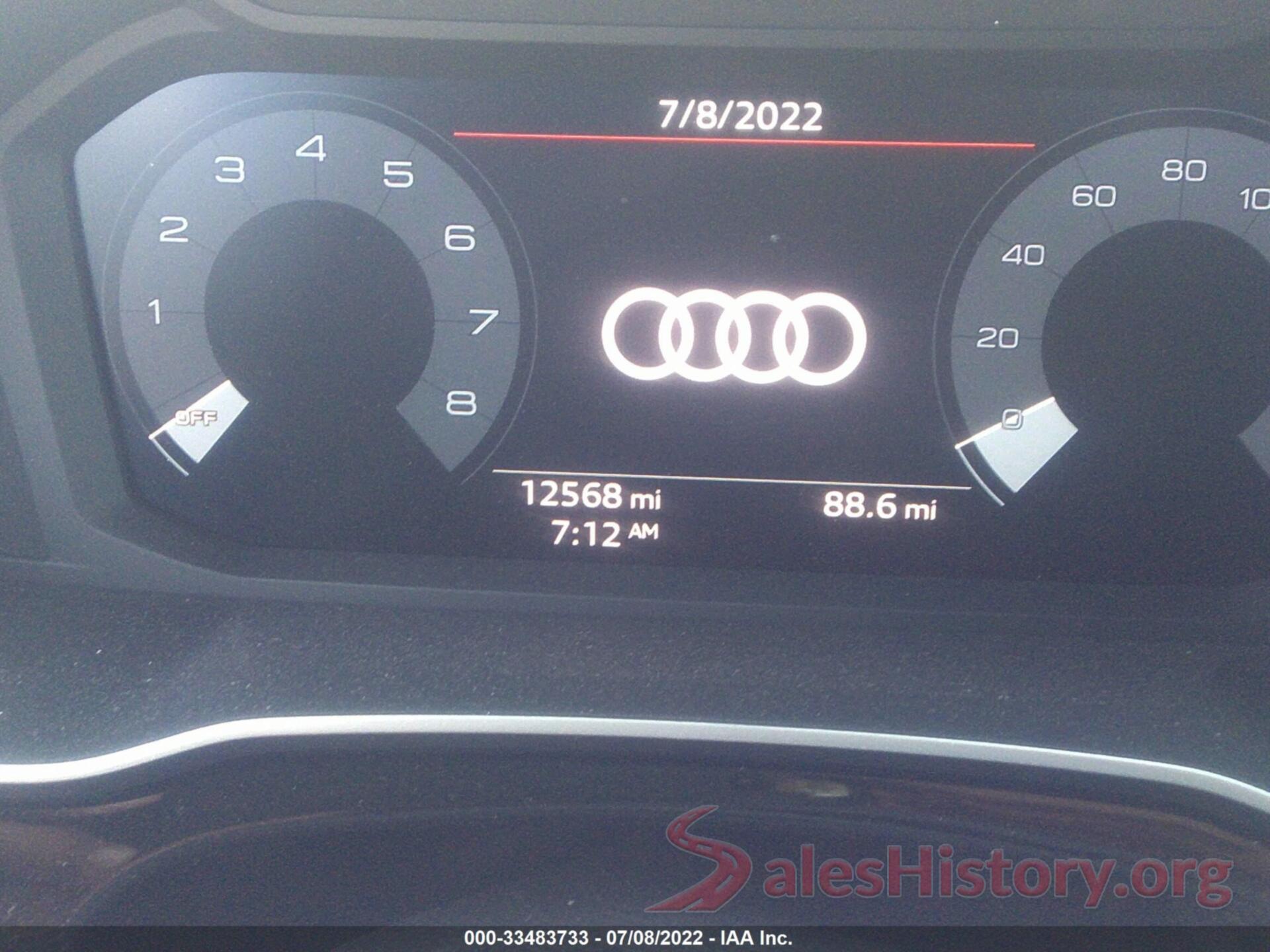 WA1EECF34M1072291 2021 AUDI Q3