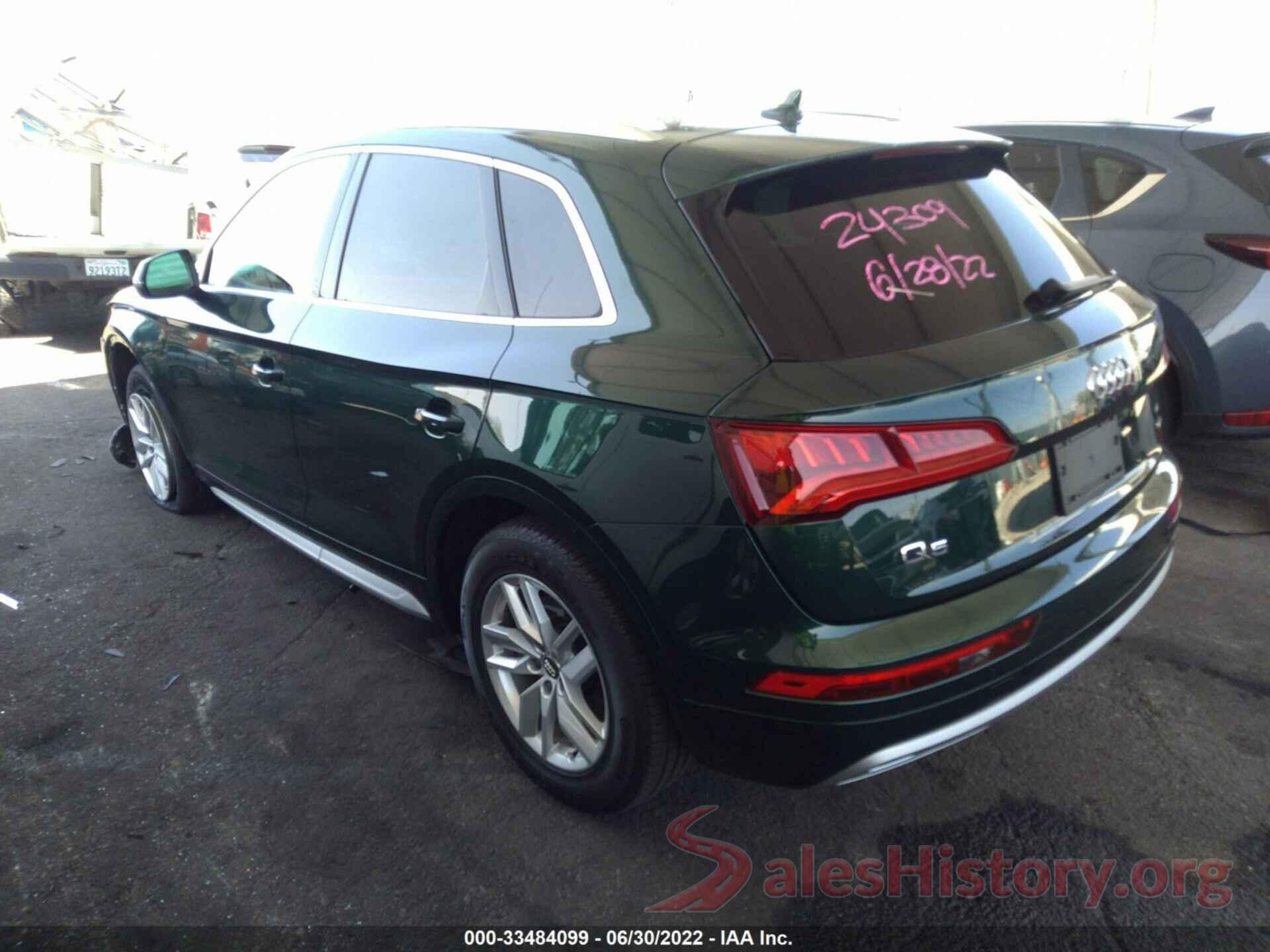 WA1ANAFY9L2091409 2020 AUDI Q5