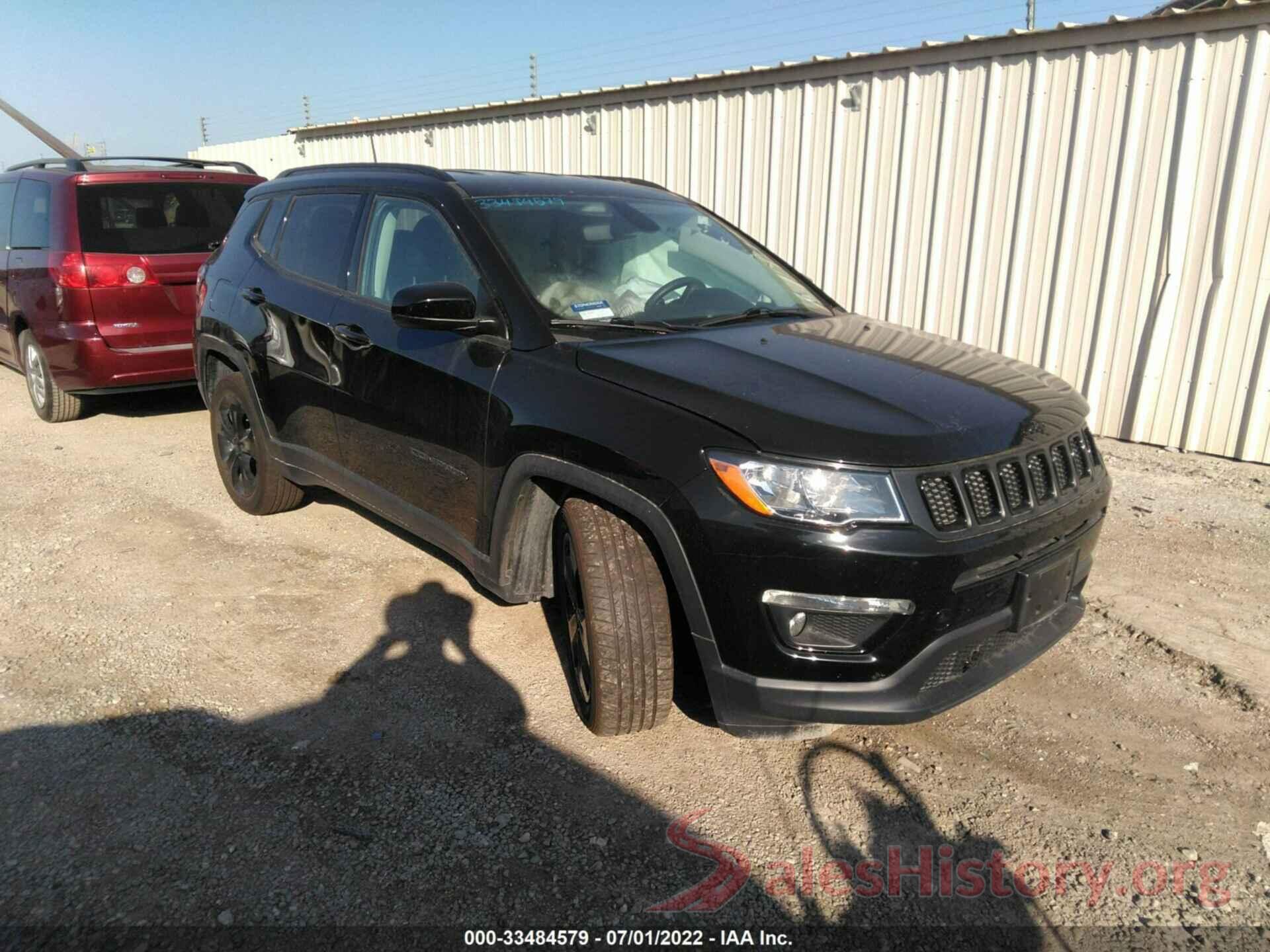 3C4NJCBB2KT726841 2019 JEEP COMPASS