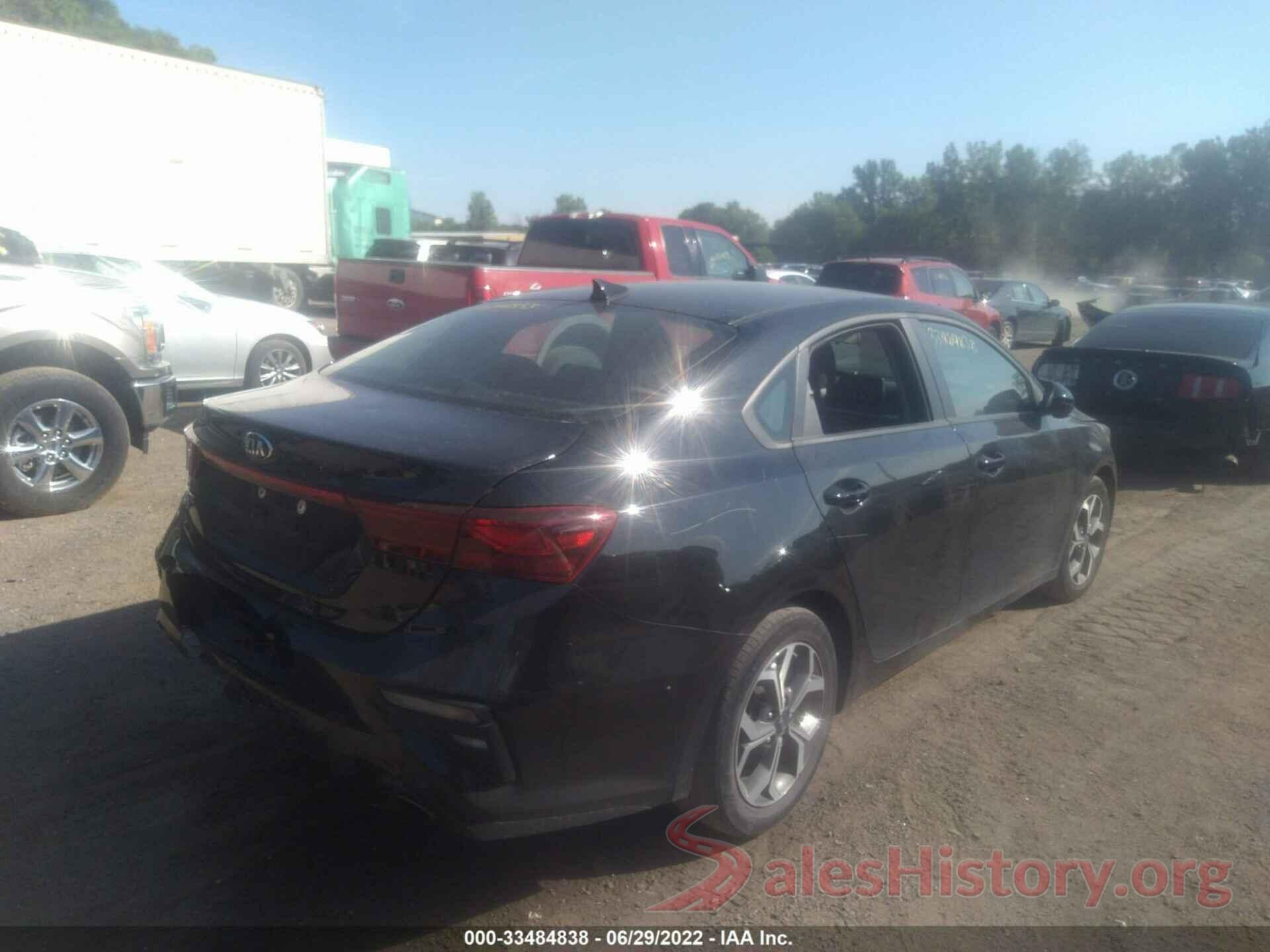 3KPF24ADXLE190897 2020 KIA FORTE