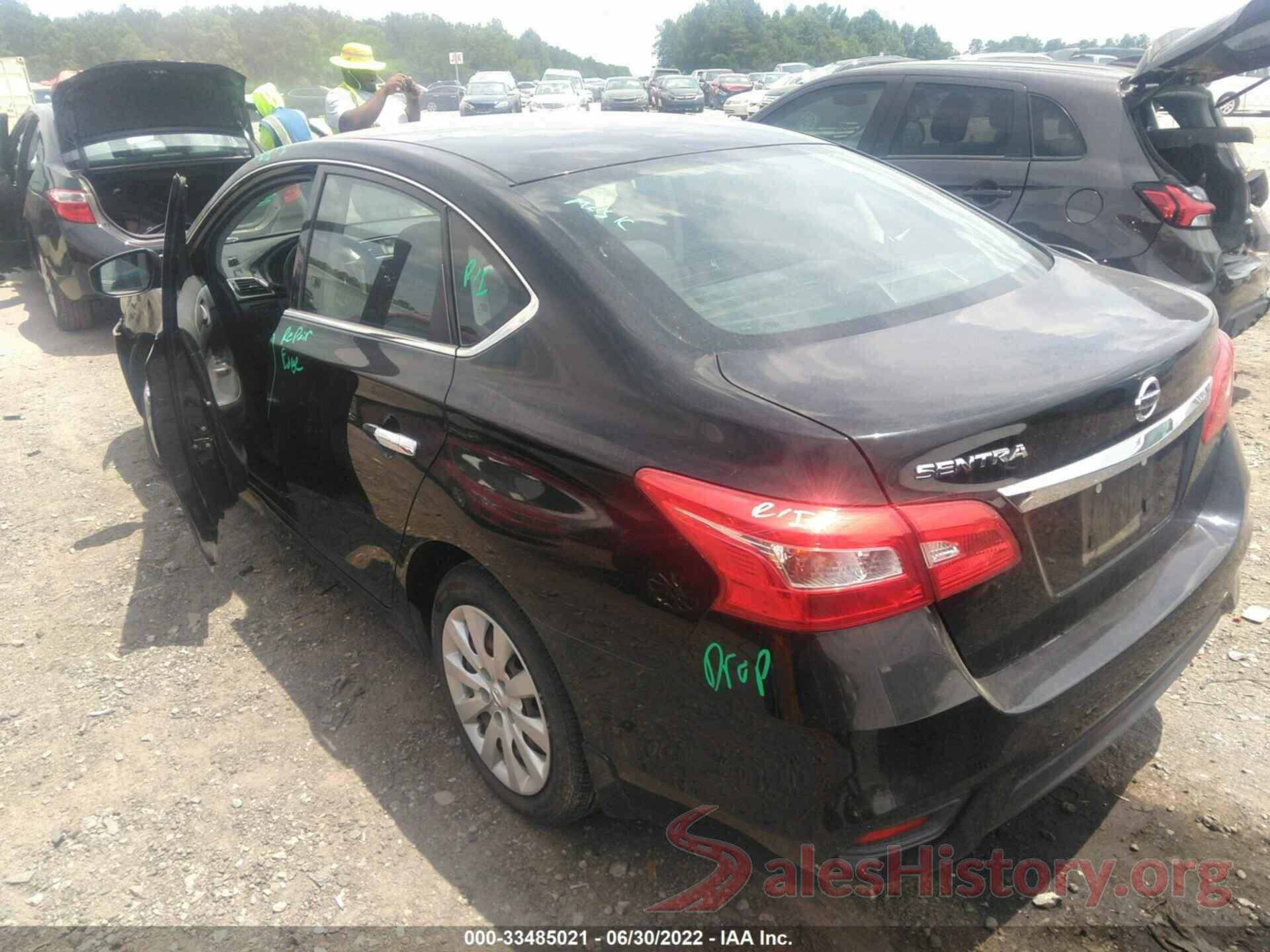 3N1AB7AP1GY268271 2016 NISSAN SENTRA