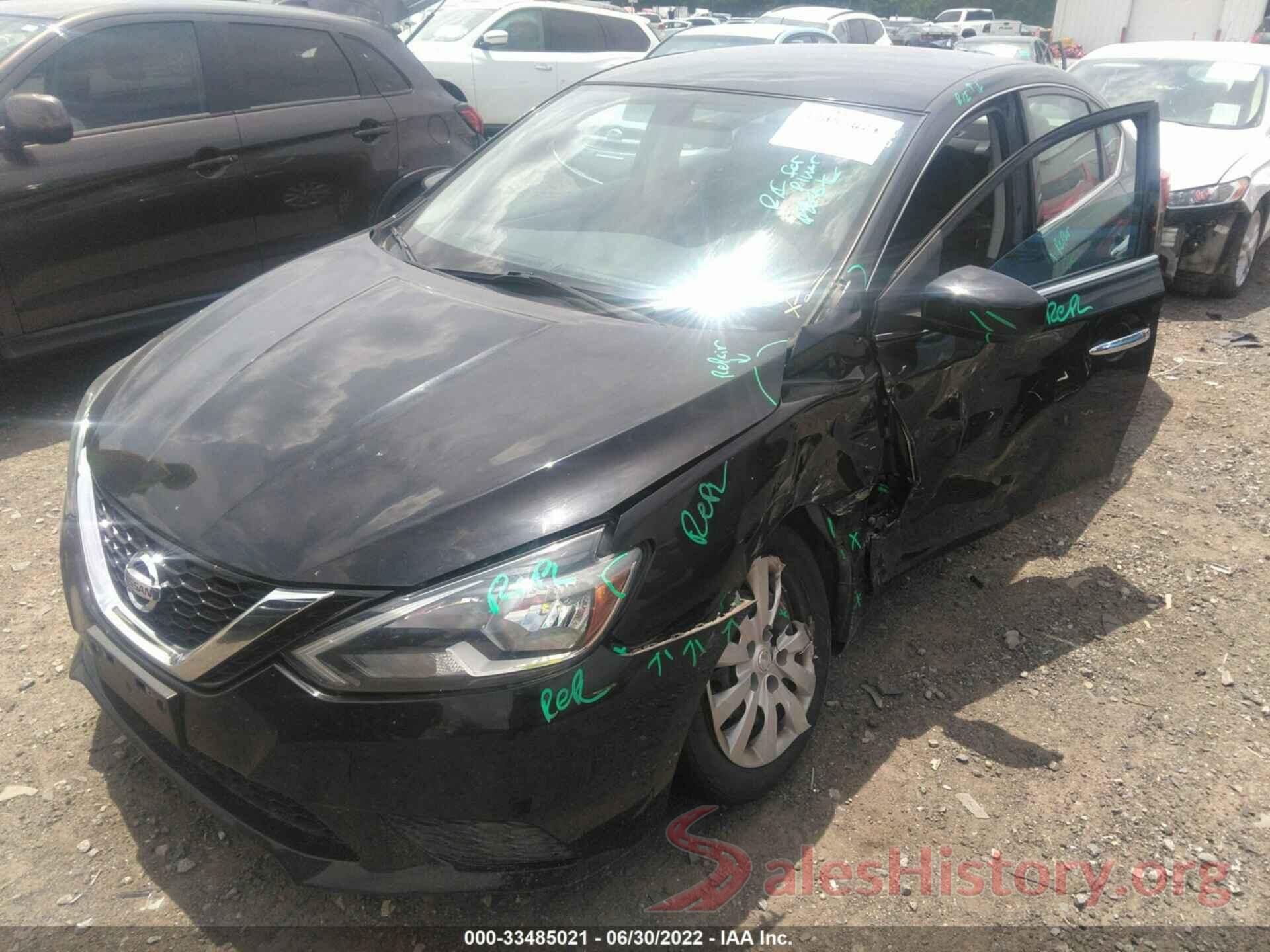 3N1AB7AP1GY268271 2016 NISSAN SENTRA