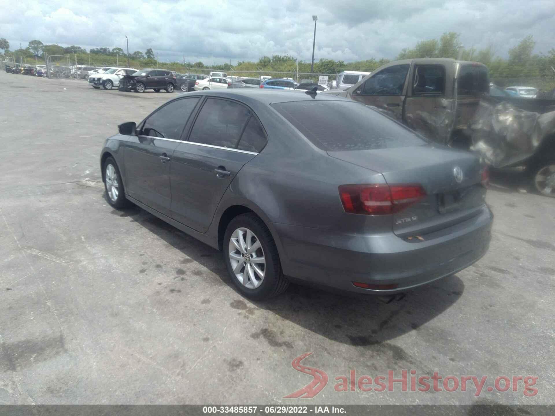 3VWDB7AJ6HM310610 2017 VOLKSWAGEN JETTA