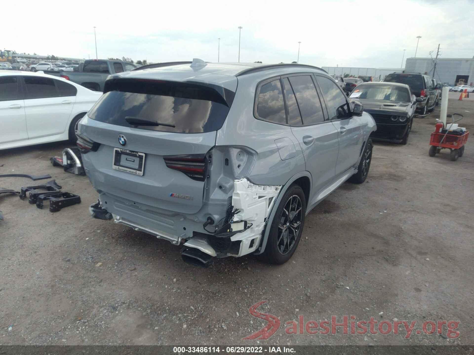 5UX83DP06N9J24881 2022 BMW X3