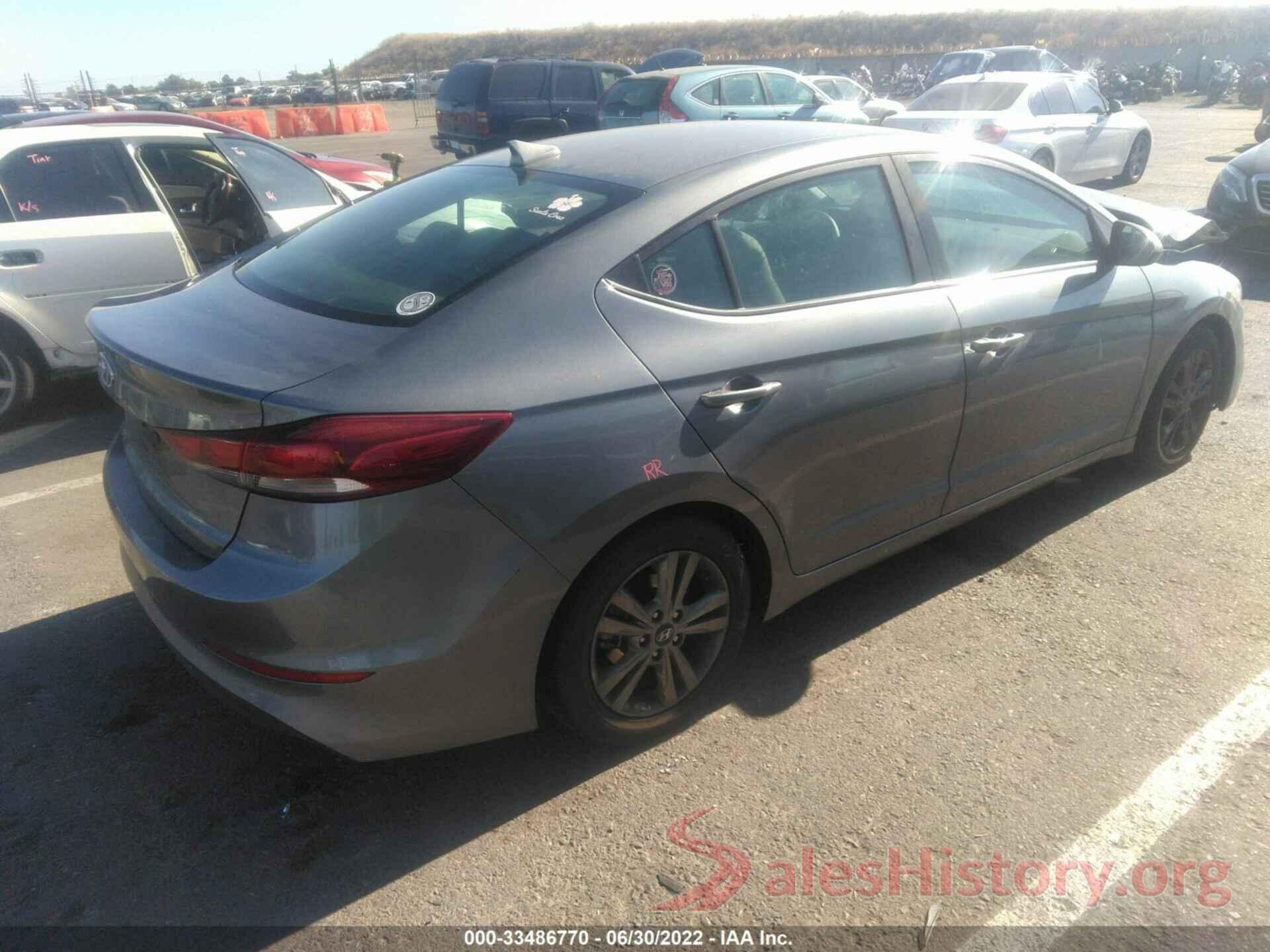 KMHD84LF1JU613977 2018 HYUNDAI ELANTRA