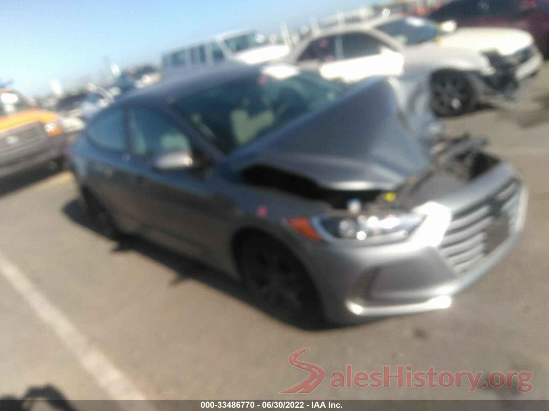 KMHD84LF1JU613977 2018 HYUNDAI ELANTRA