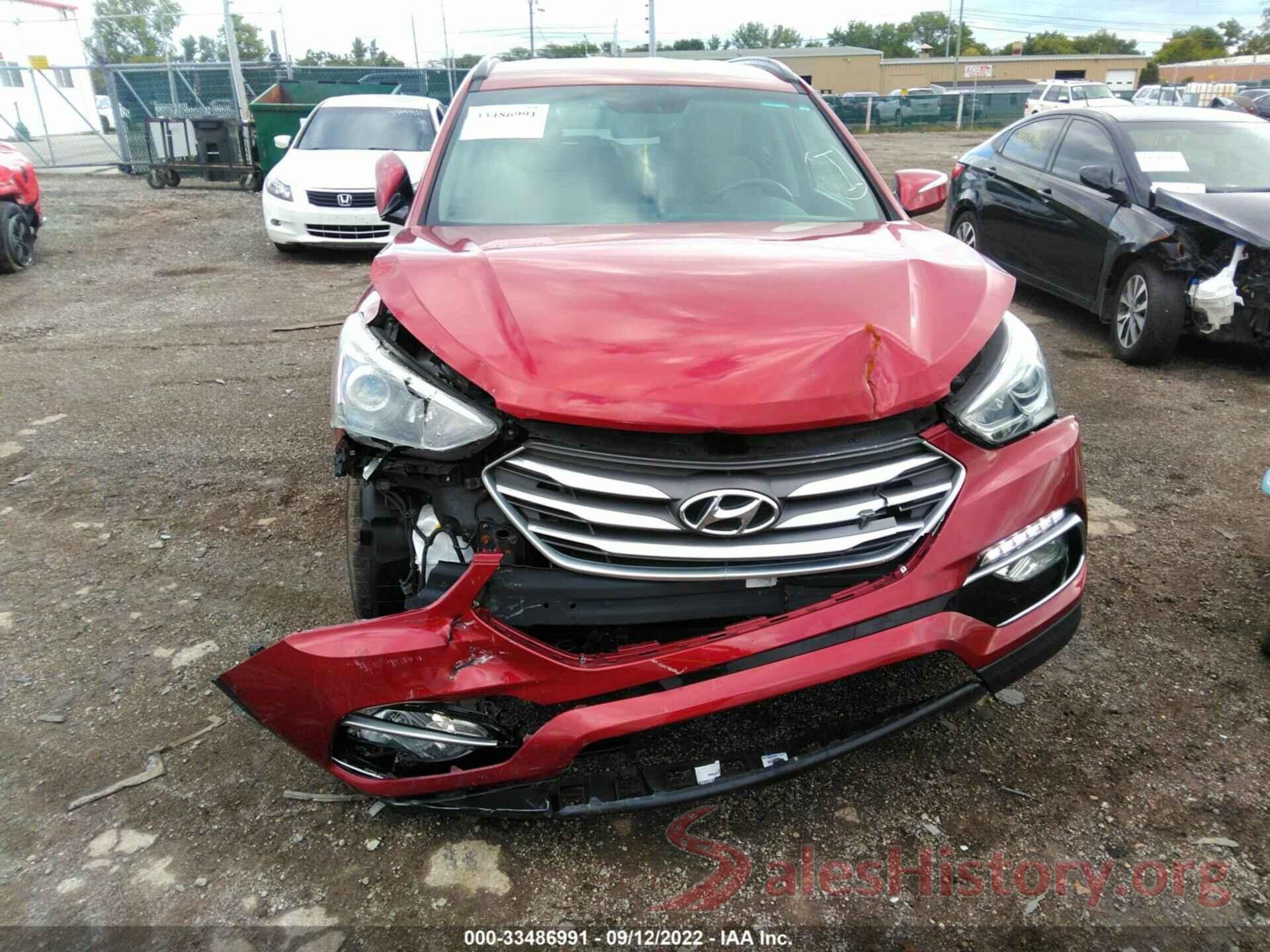 5XYZUDLB1JG549010 2018 HYUNDAI SANTA FE SPORT