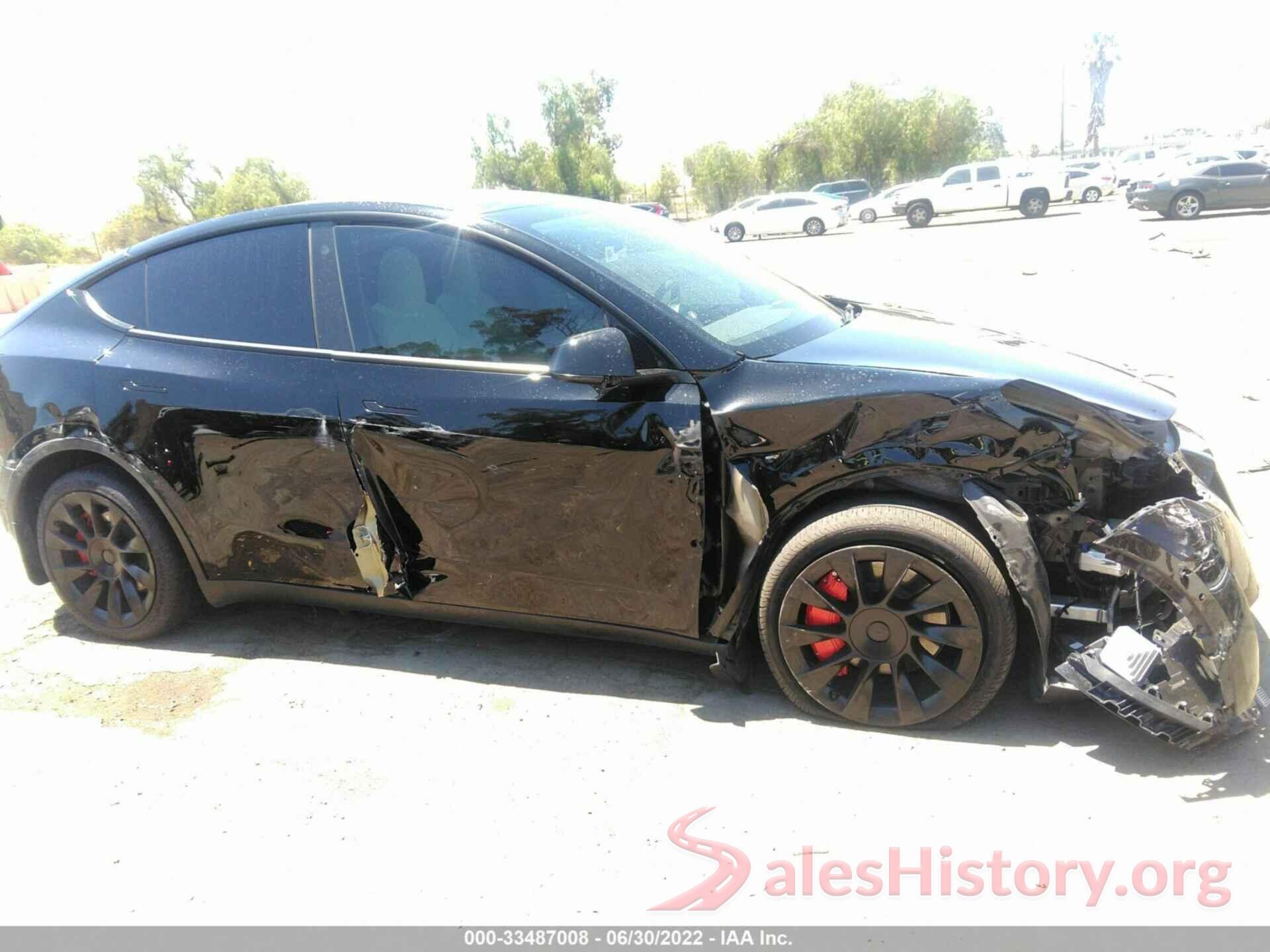 7SAYGDEE5NF351153 2022 TESLA MODEL Y