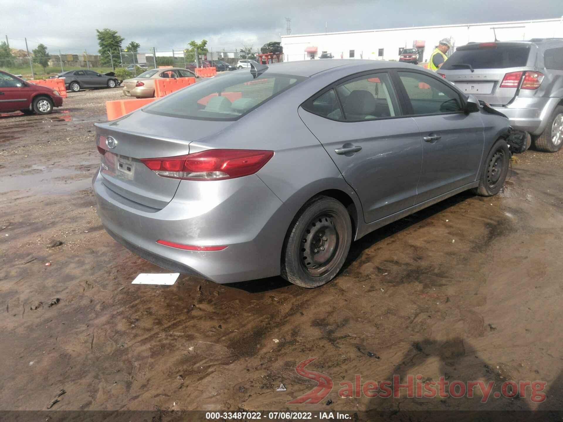 5NPD84LF6HH069341 2017 HYUNDAI ELANTRA