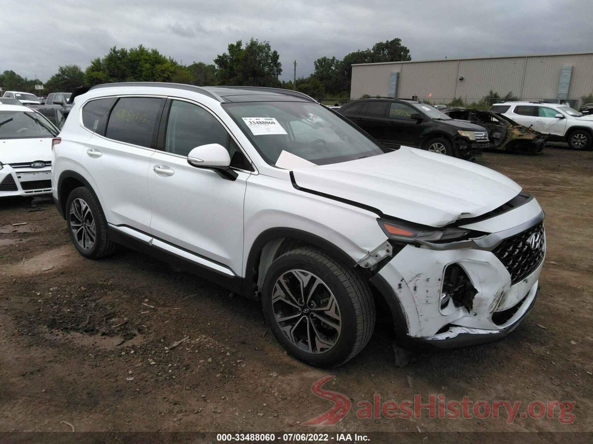 5NMS5CAAXKH016986 2019 HYUNDAI SANTA FE