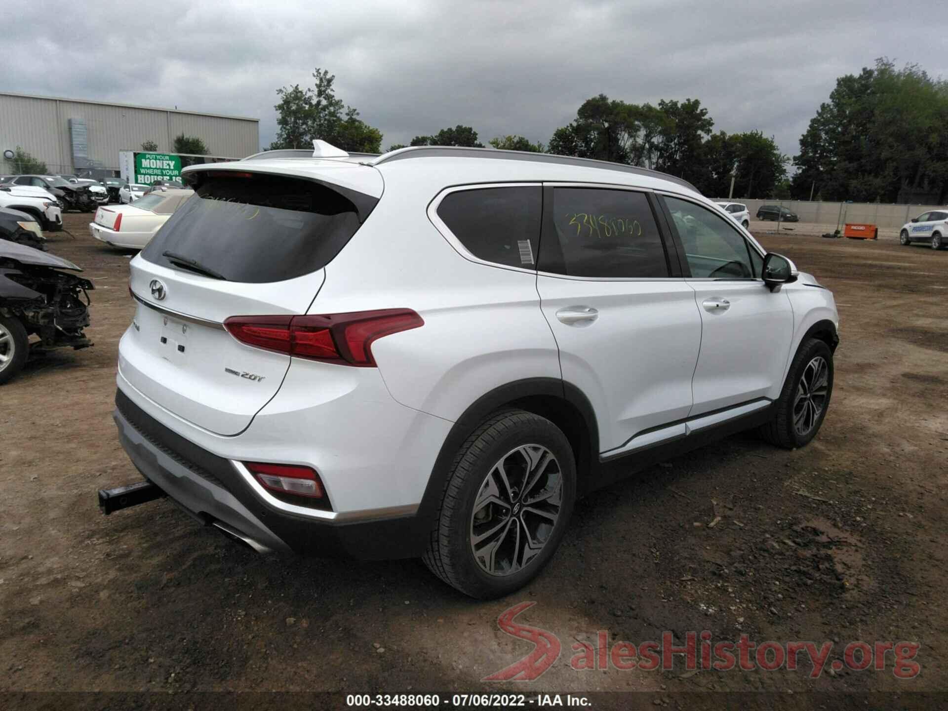 5NMS5CAAXKH016986 2019 HYUNDAI SANTA FE