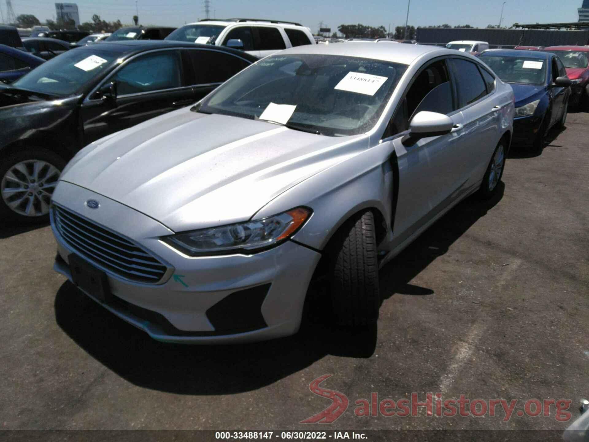 3FA6P0H71KR209389 2019 FORD FUSION