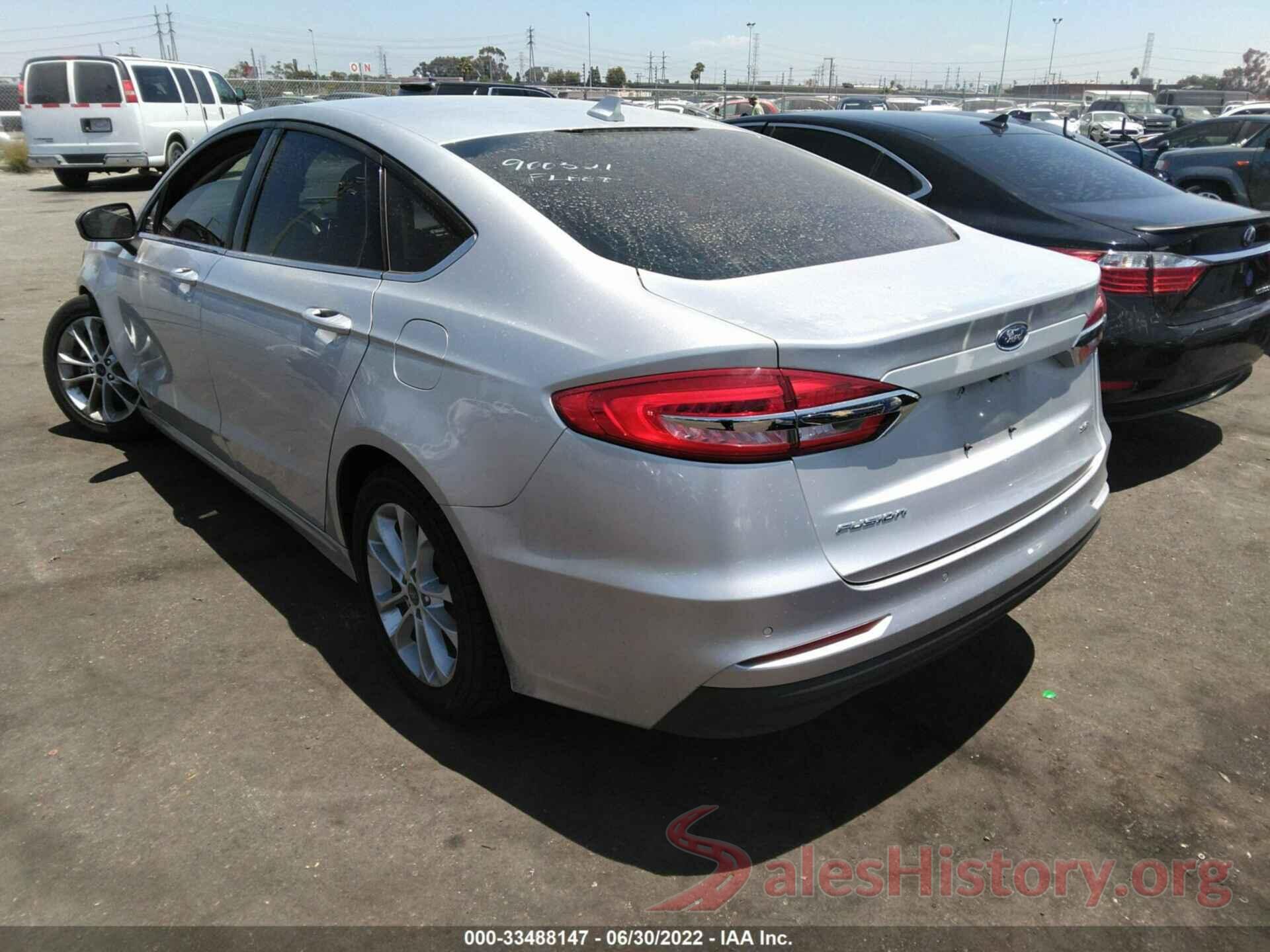 3FA6P0H71KR209389 2019 FORD FUSION