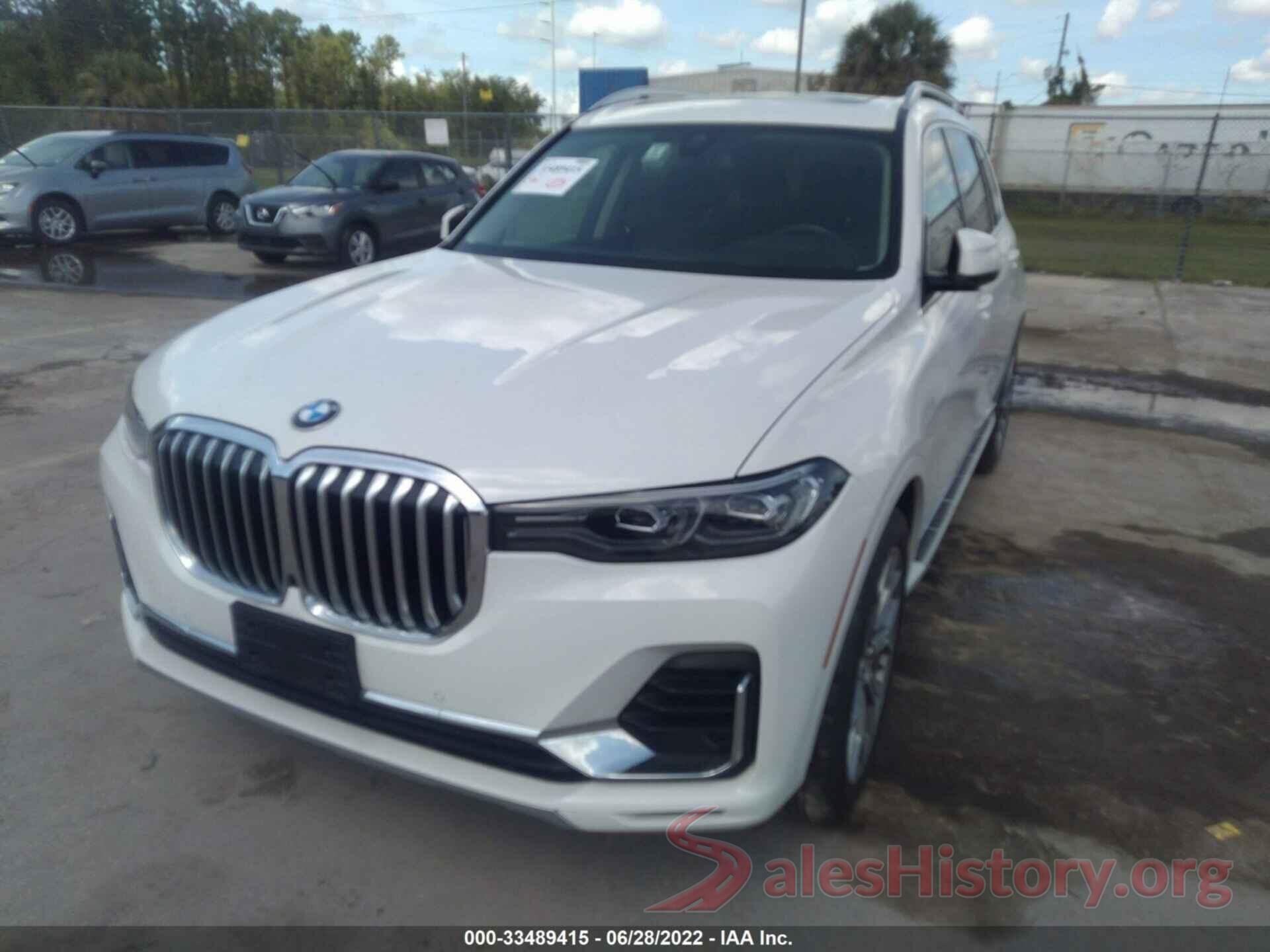 5UXCW2C09L9B92863 2020 BMW X7