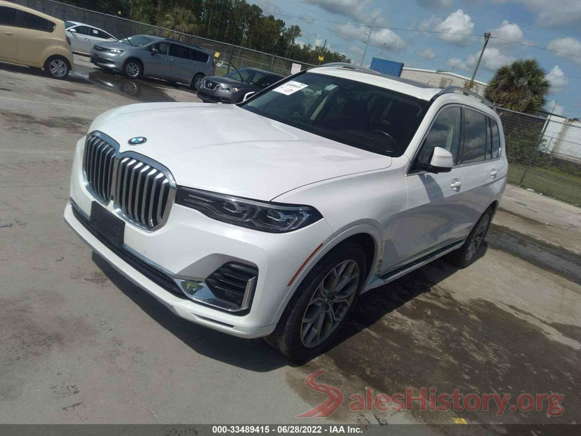 5UXCW2C09L9B92863 2020 BMW X7