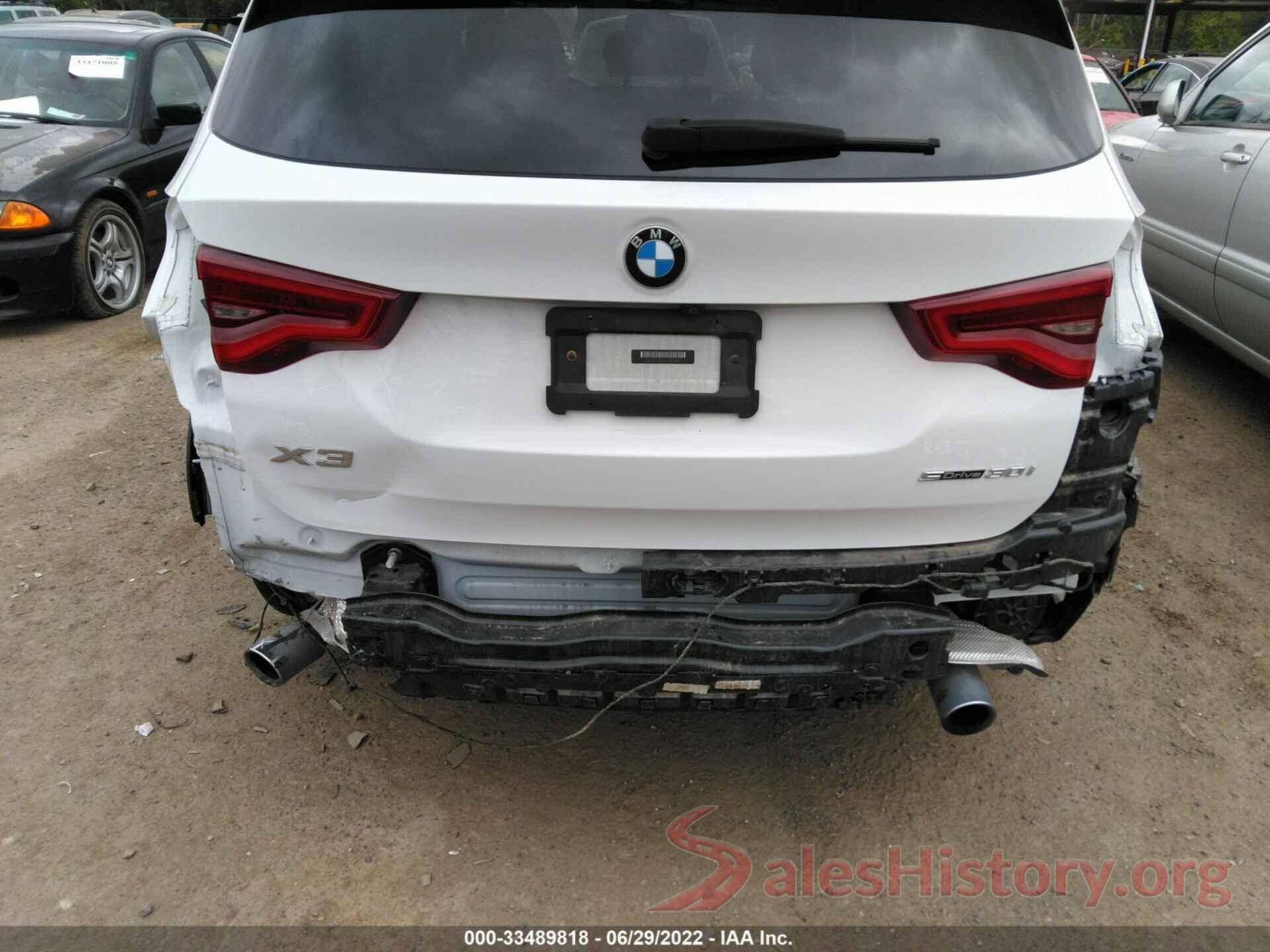 5UXTY3C09LLE55436 2020 BMW X3