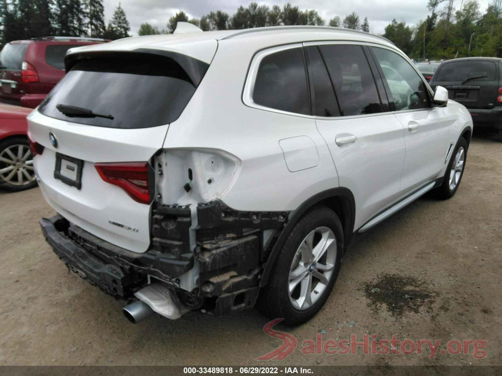 5UXTY3C09LLE55436 2020 BMW X3