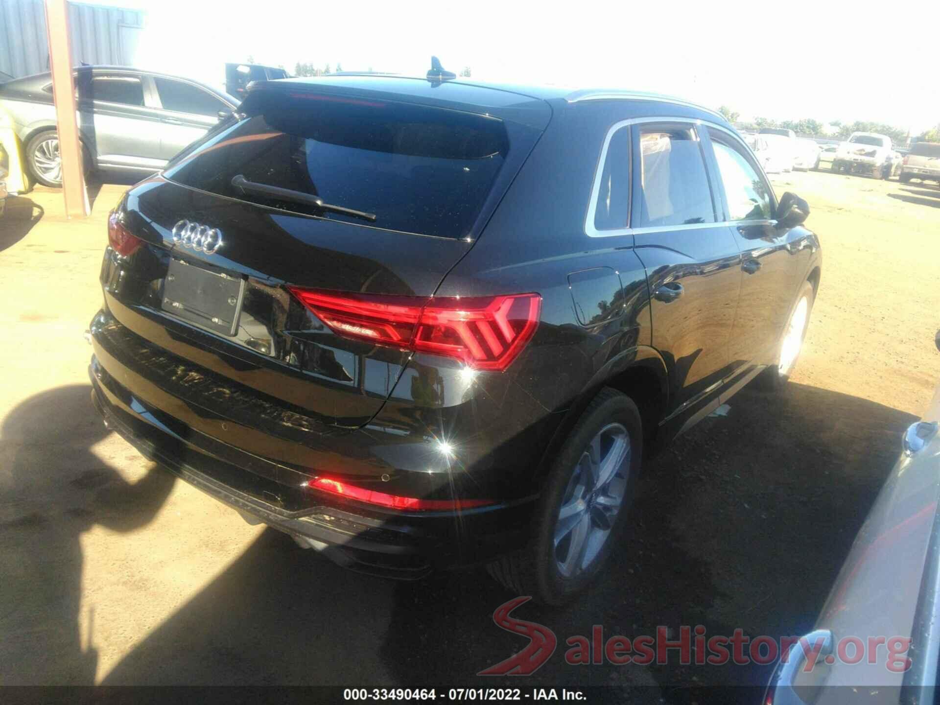 WA1EECF31K1086629 2019 AUDI Q3