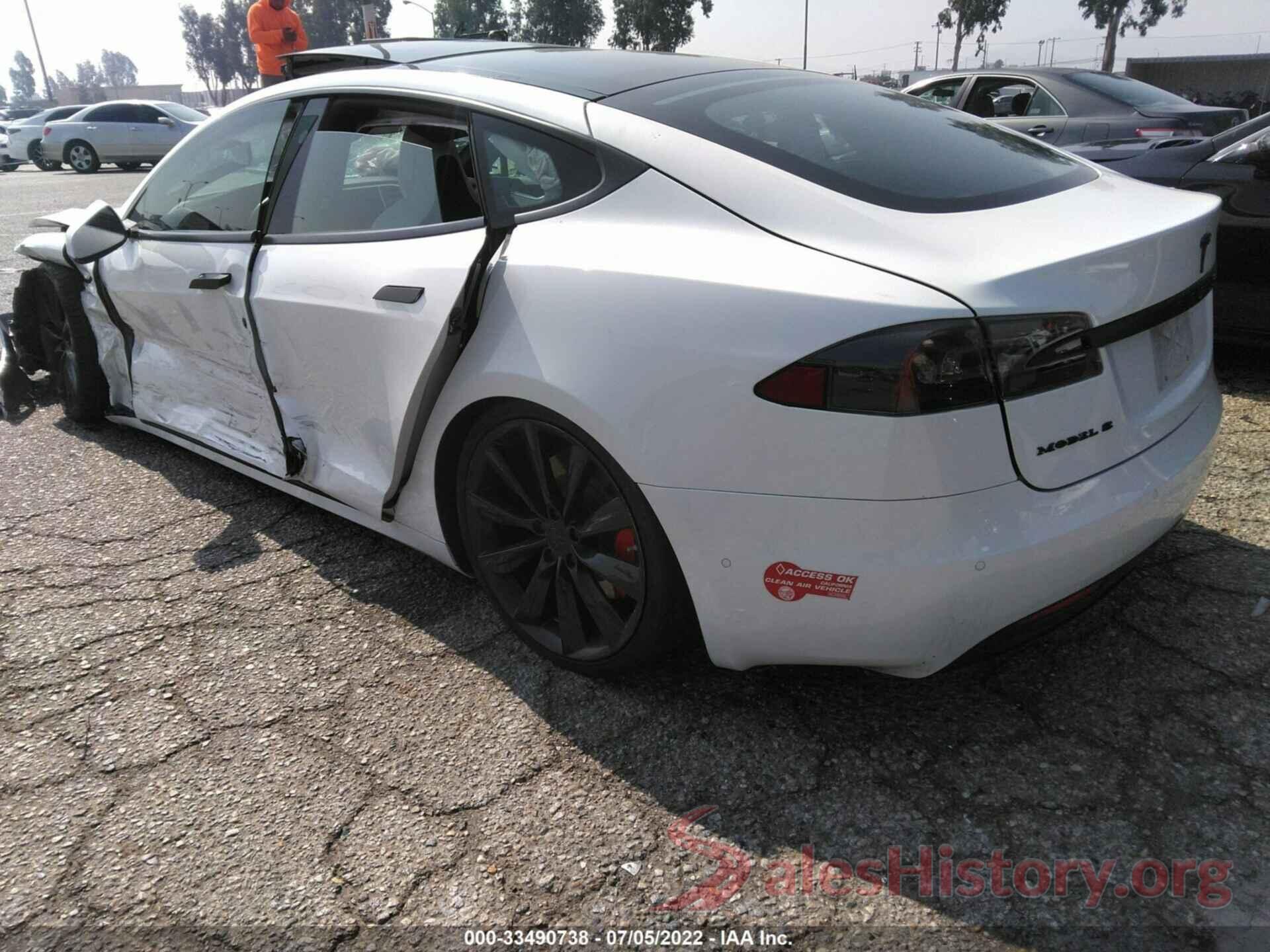 5YJSA1E20JF241601 2018 TESLA MODEL S