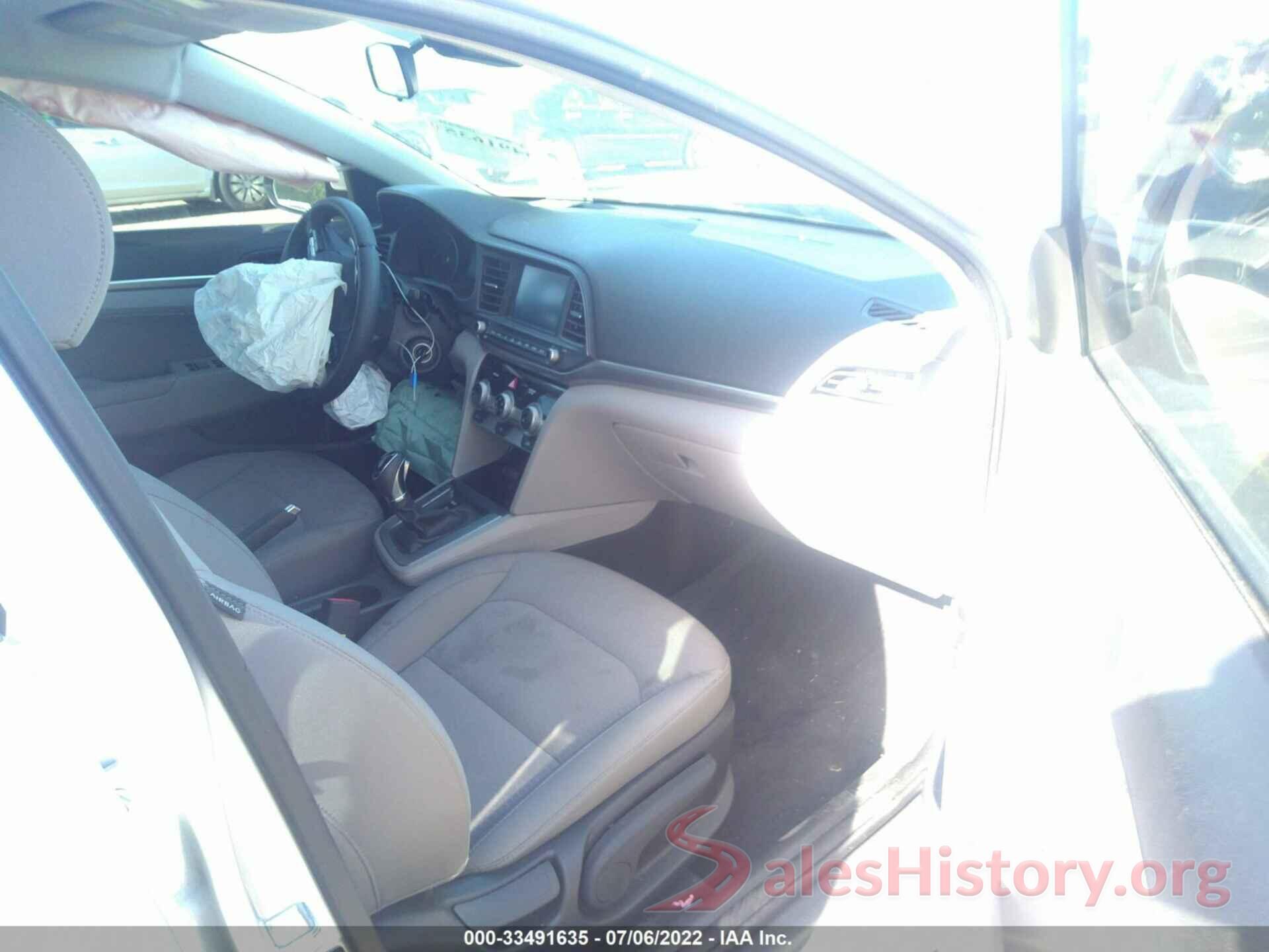 KMHD84LF5KU814010 2019 HYUNDAI ELANTRA