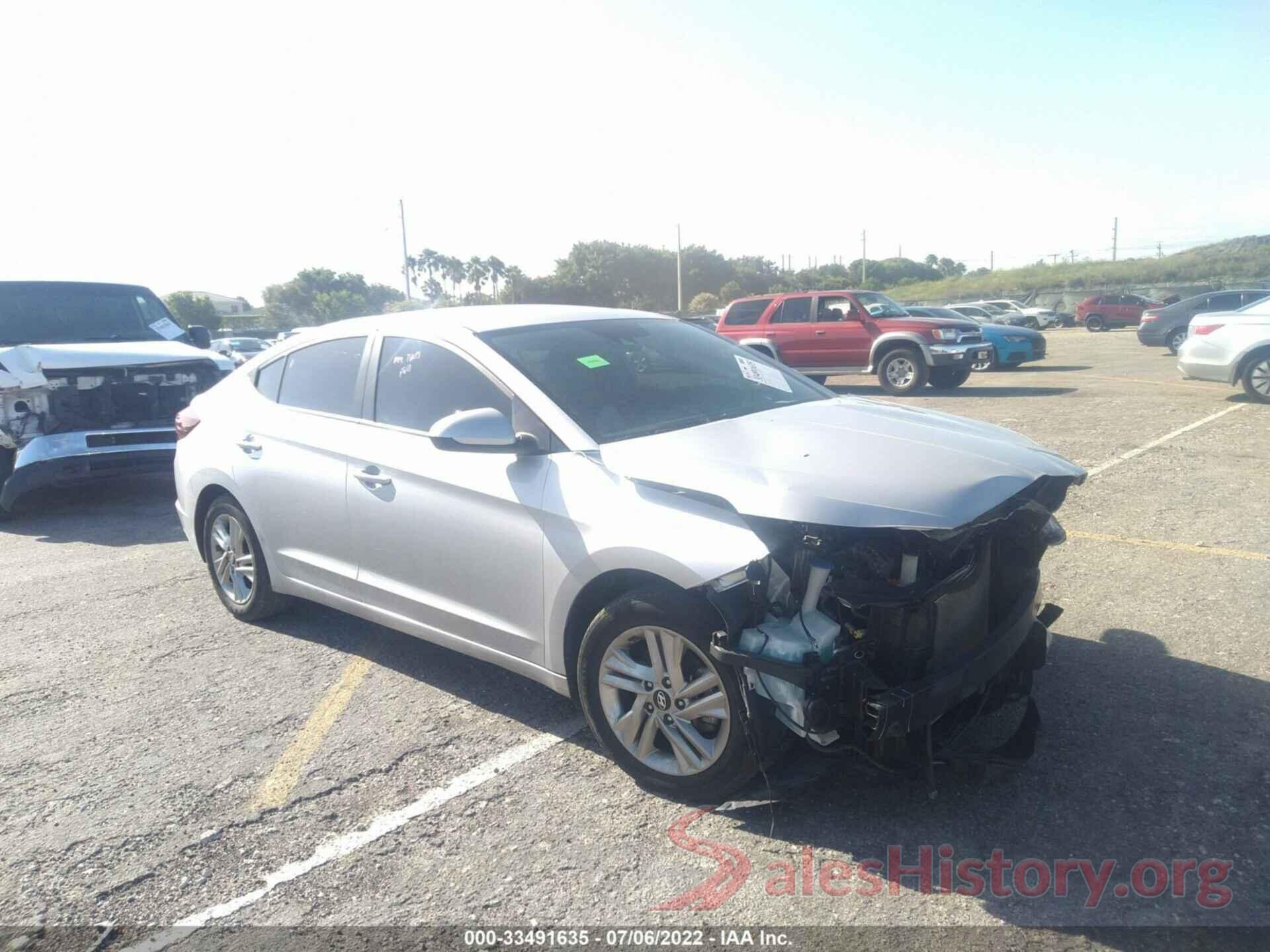 KMHD84LF5KU814010 2019 HYUNDAI ELANTRA