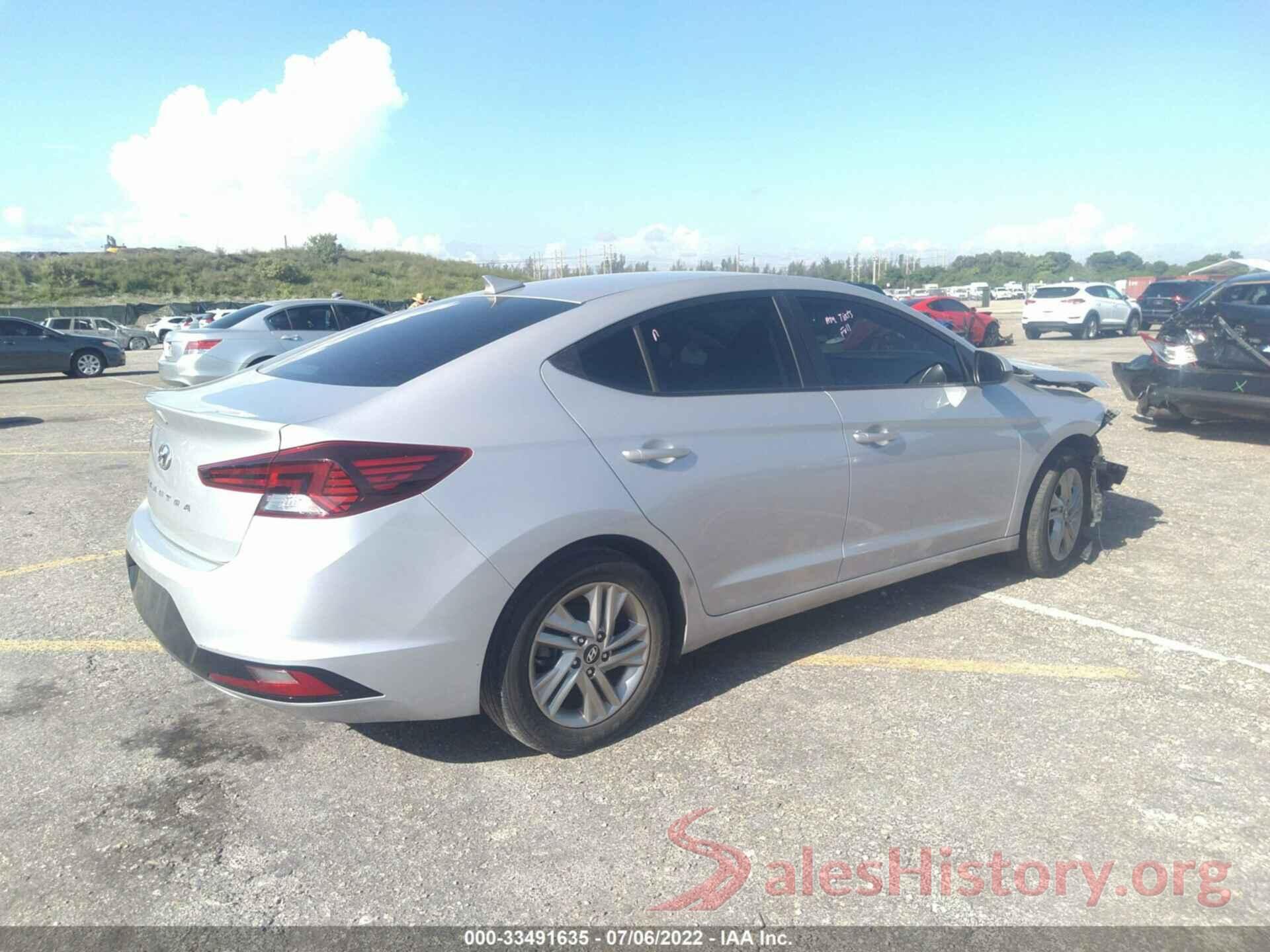 KMHD84LF5KU814010 2019 HYUNDAI ELANTRA