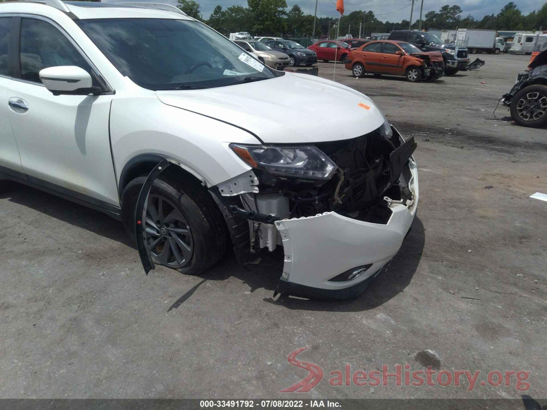 5N1AT2MVXGC884773 2016 NISSAN ROGUE