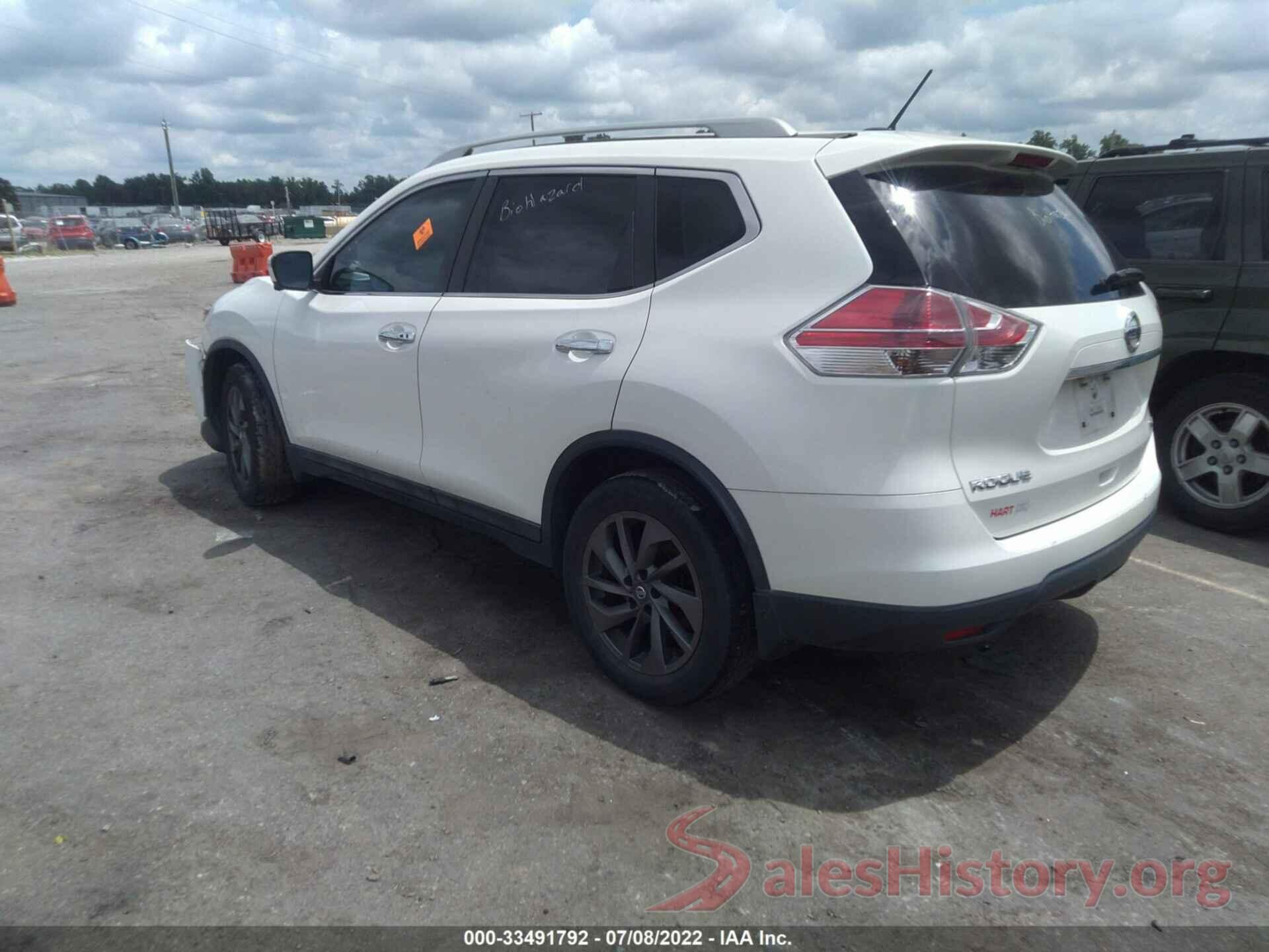 5N1AT2MVXGC884773 2016 NISSAN ROGUE