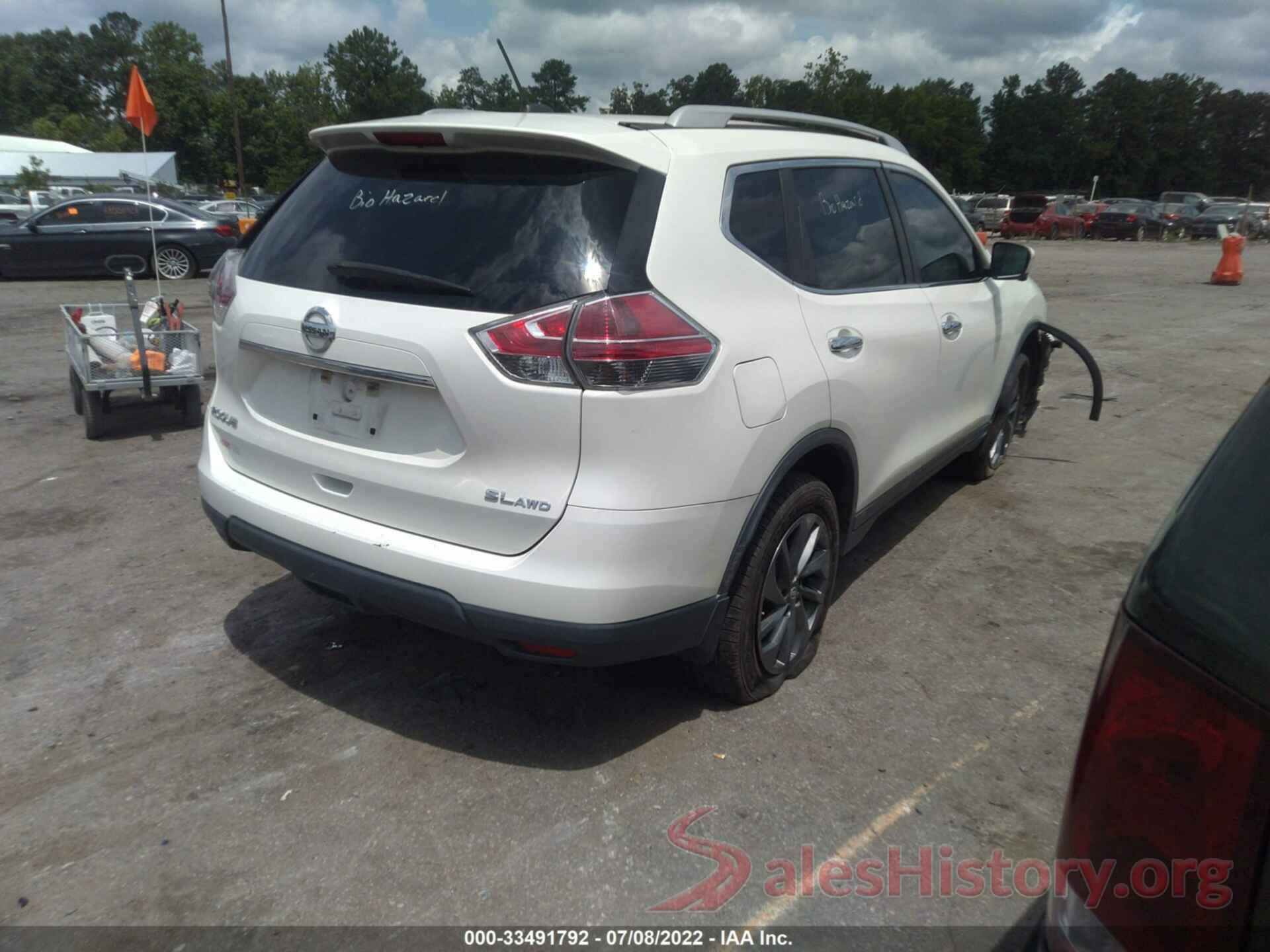 5N1AT2MVXGC884773 2016 NISSAN ROGUE