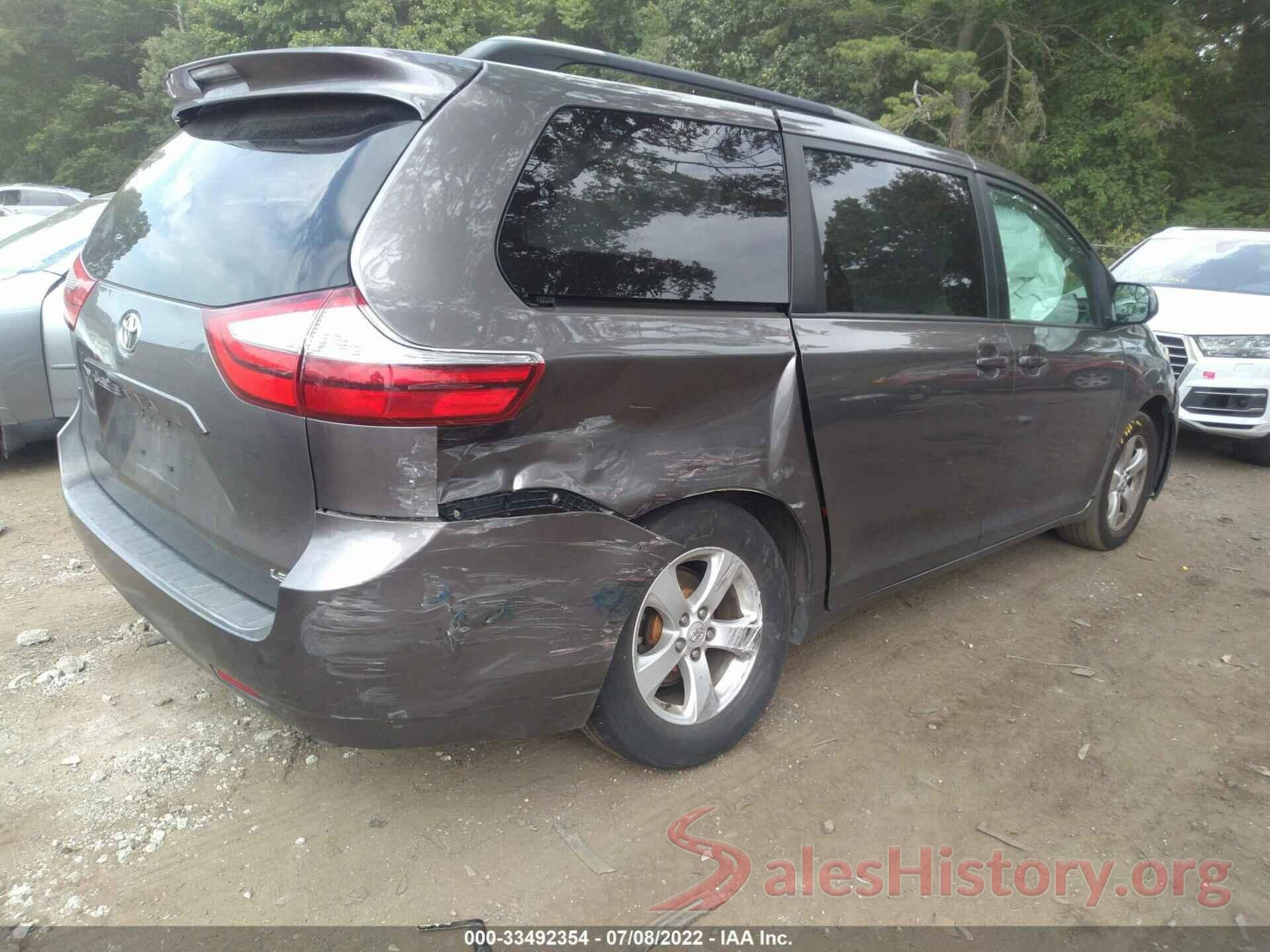 5TDKZ3DC8HS796803 2017 TOYOTA SIENNA