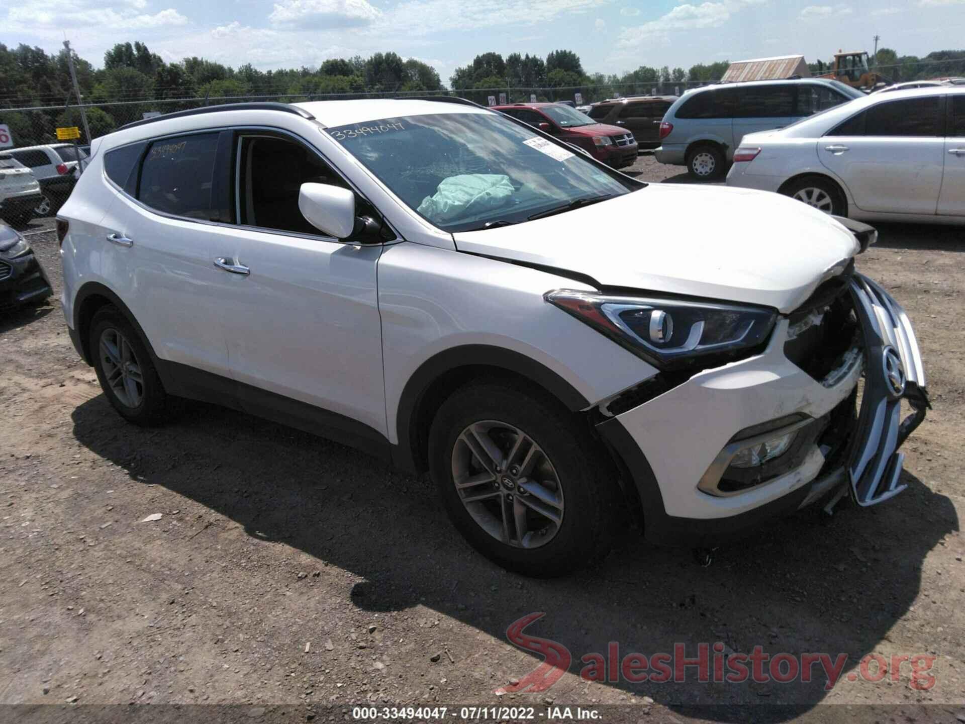 5NMZUDLB2HH038499 2017 HYUNDAI SANTA FE SPORT