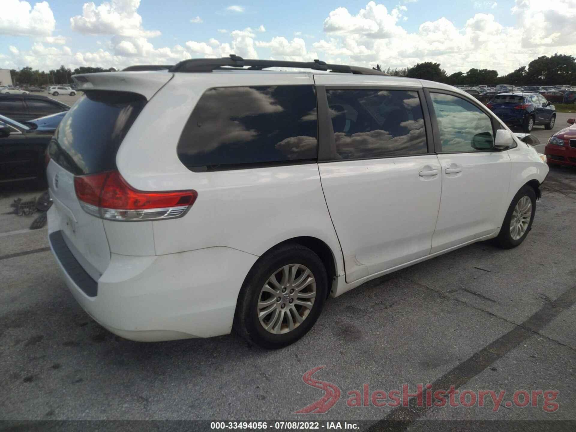 5TDYK3DCXDS371074 2013 TOYOTA SIENNA