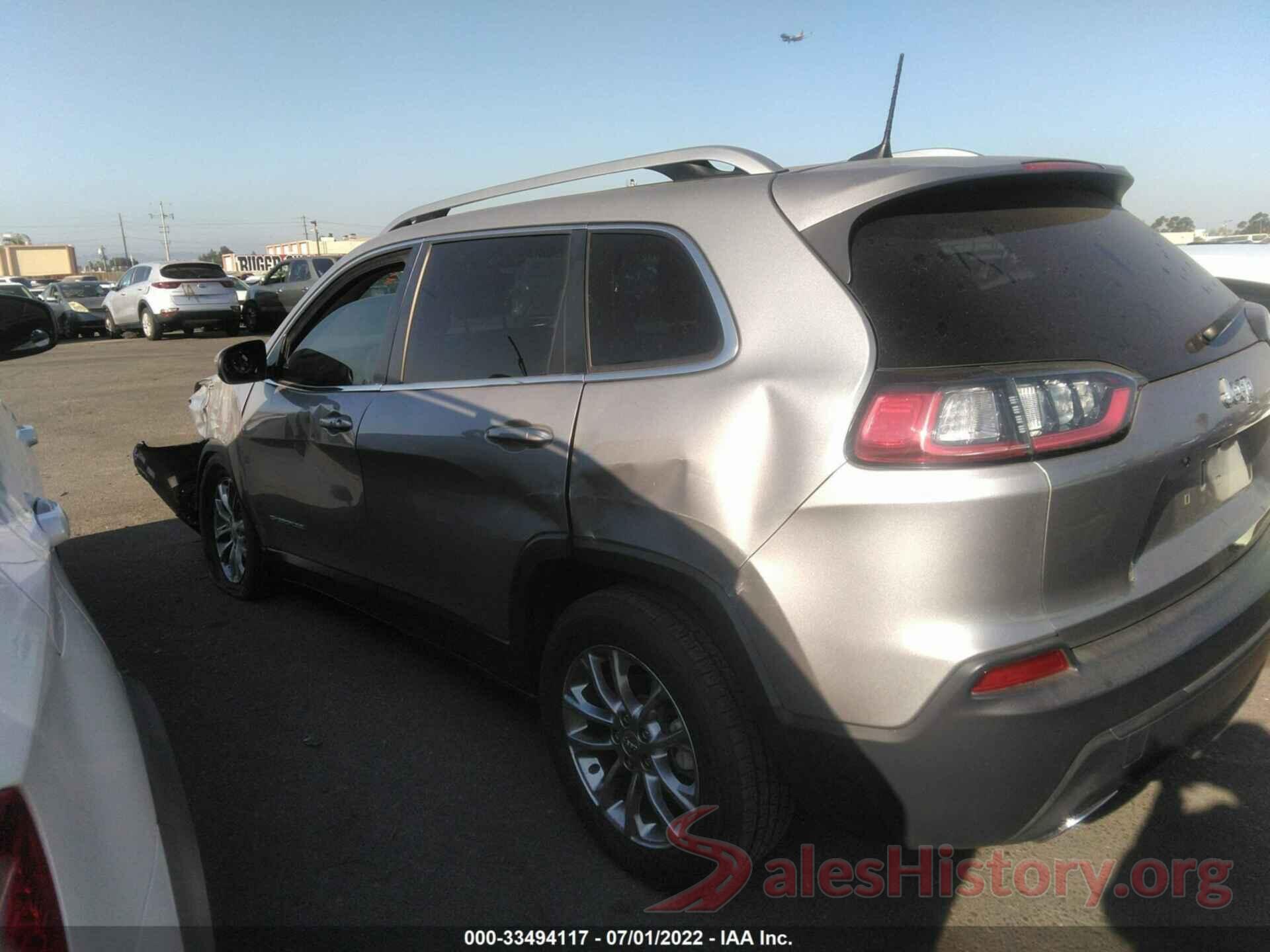 1C4PJLLN6KD122698 2019 JEEP CHEROKEE