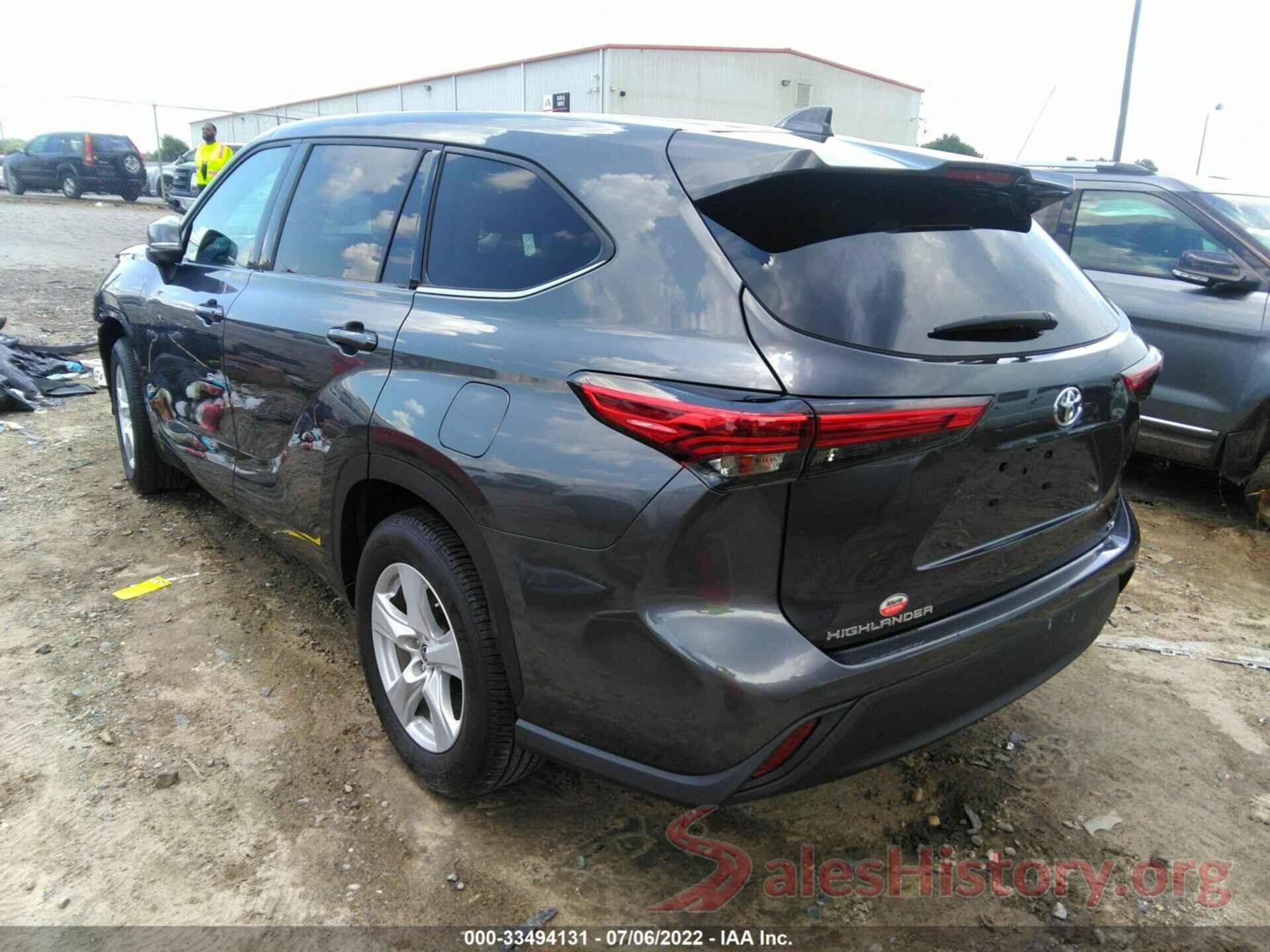 5TDZZRAH6LS025525 2020 TOYOTA HIGHLANDER