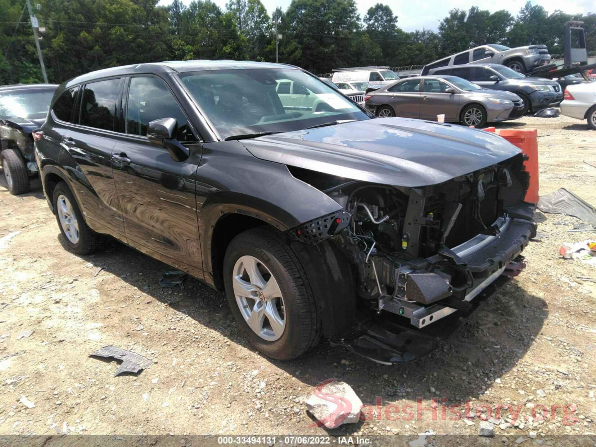 5TDZZRAH6LS025525 2020 TOYOTA HIGHLANDER