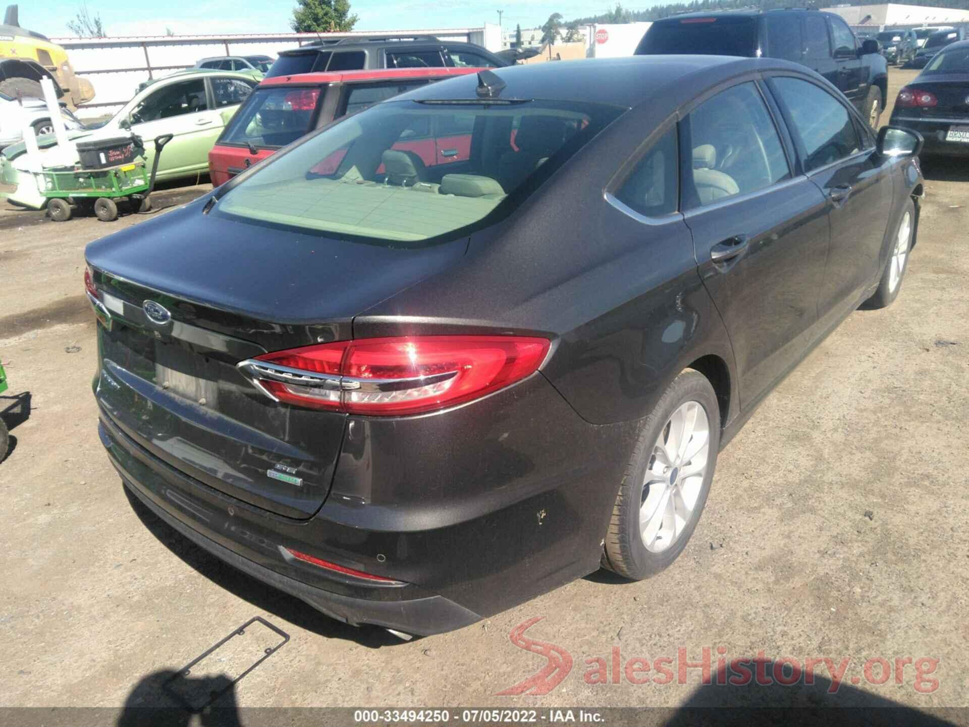 3FA6P0HD7KR190031 2019 FORD FUSION