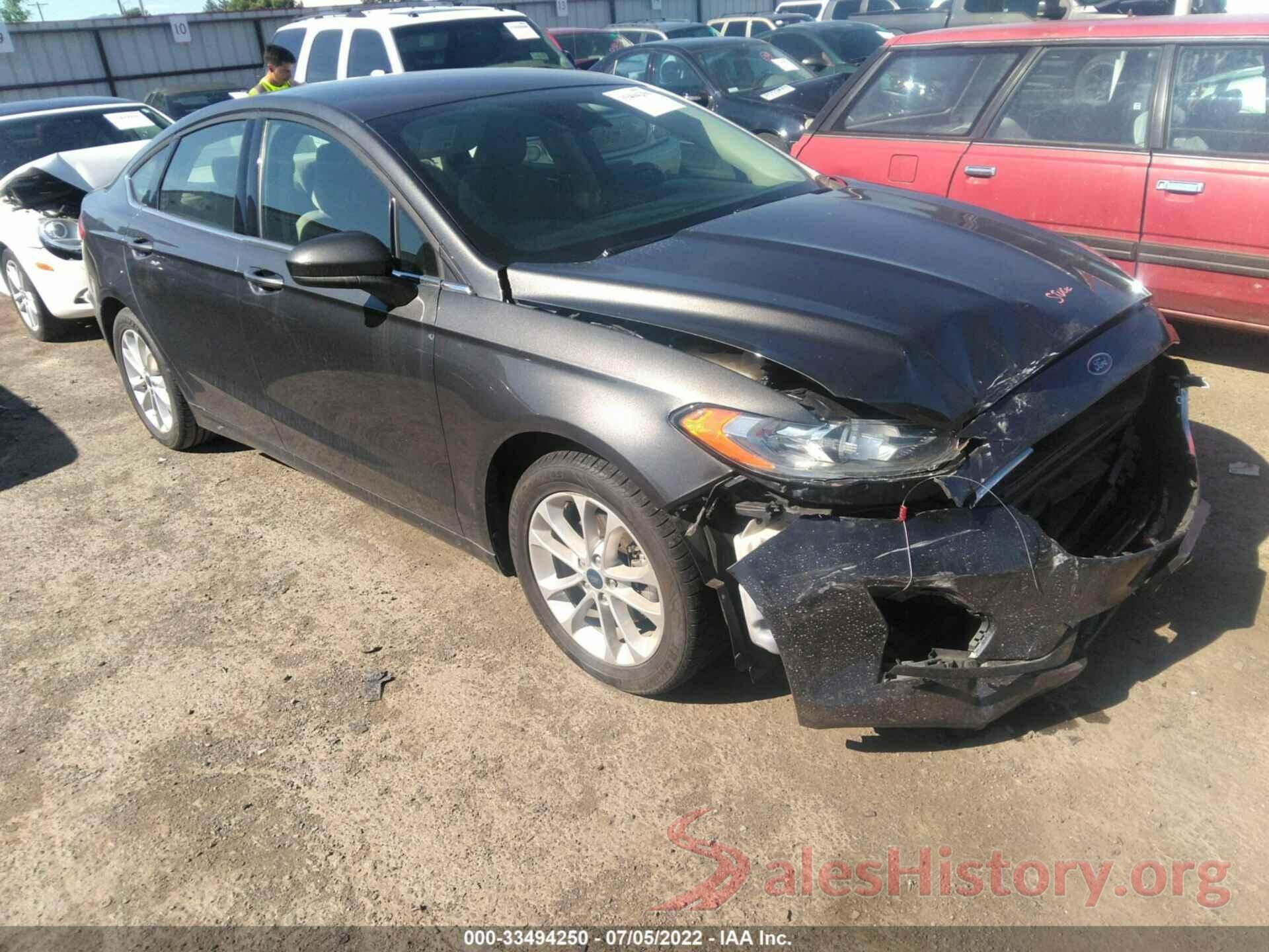 3FA6P0HD7KR190031 2019 FORD FUSION