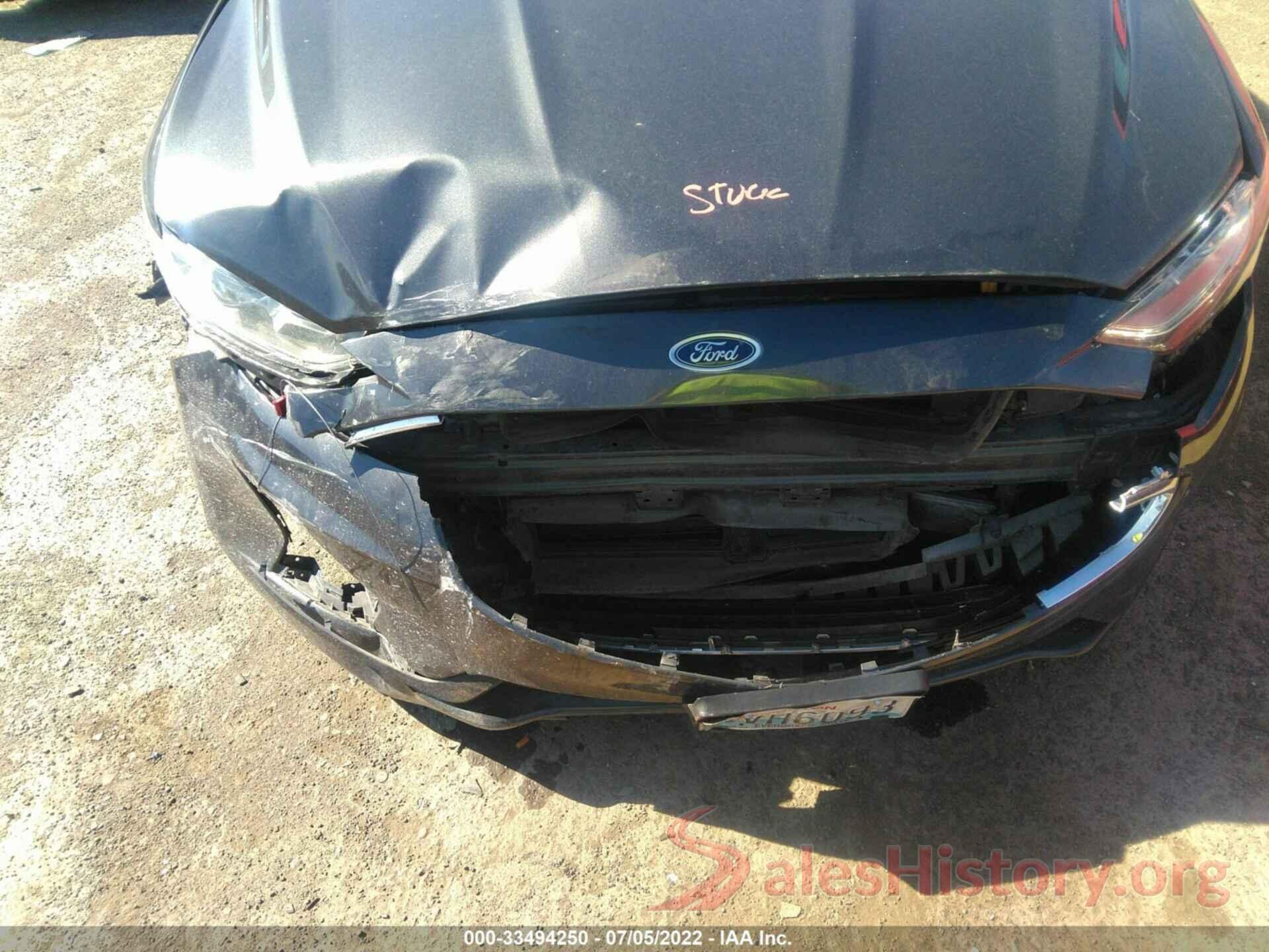 3FA6P0HD7KR190031 2019 FORD FUSION