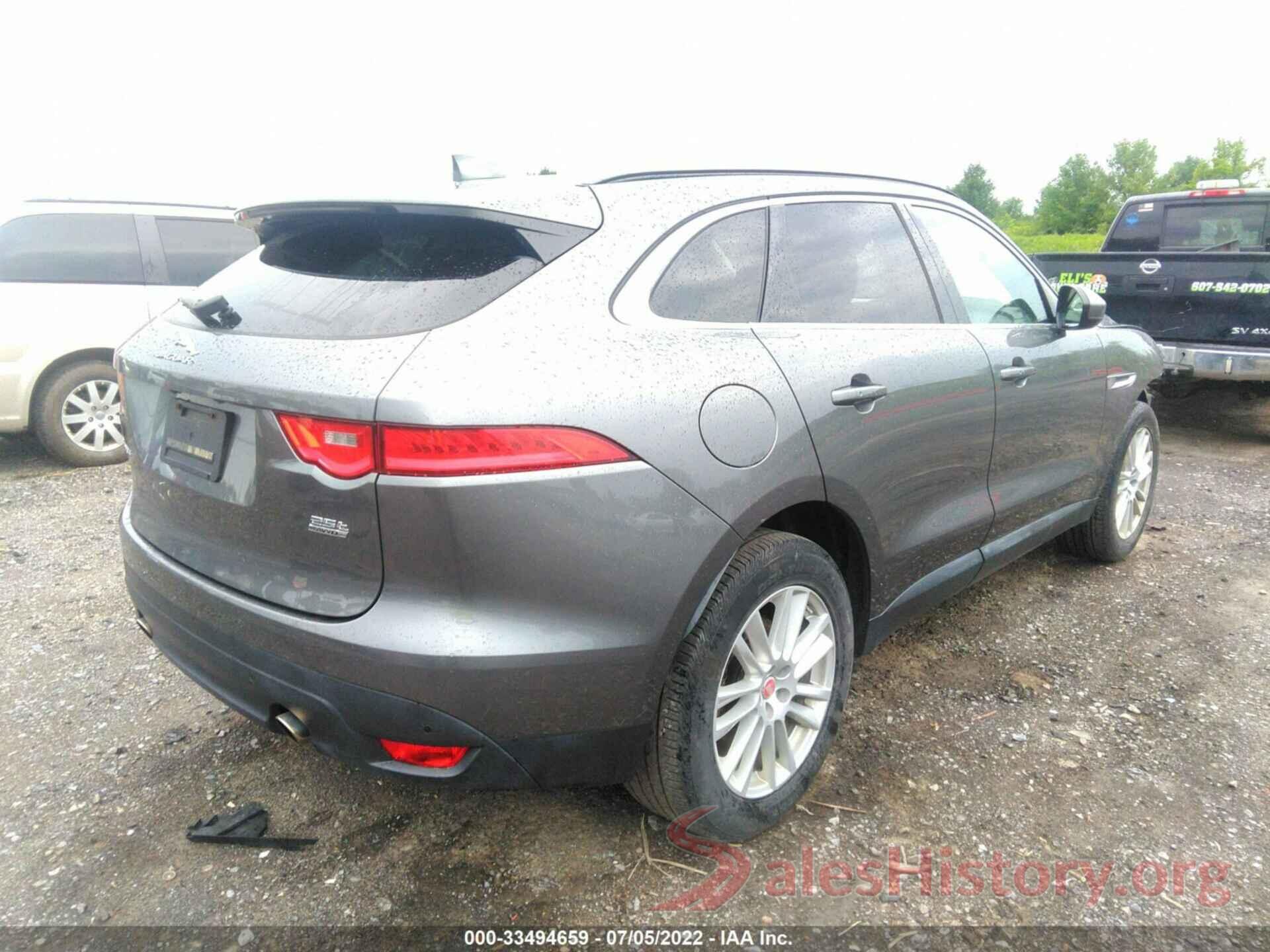 SADCK2FX2JA256955 2018 JAGUAR F-PACE