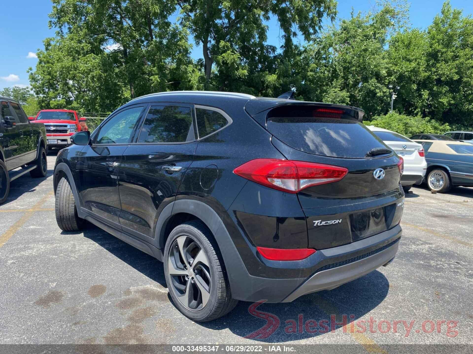 KM8J3CA25GU102325 2016 HYUNDAI TUCSON