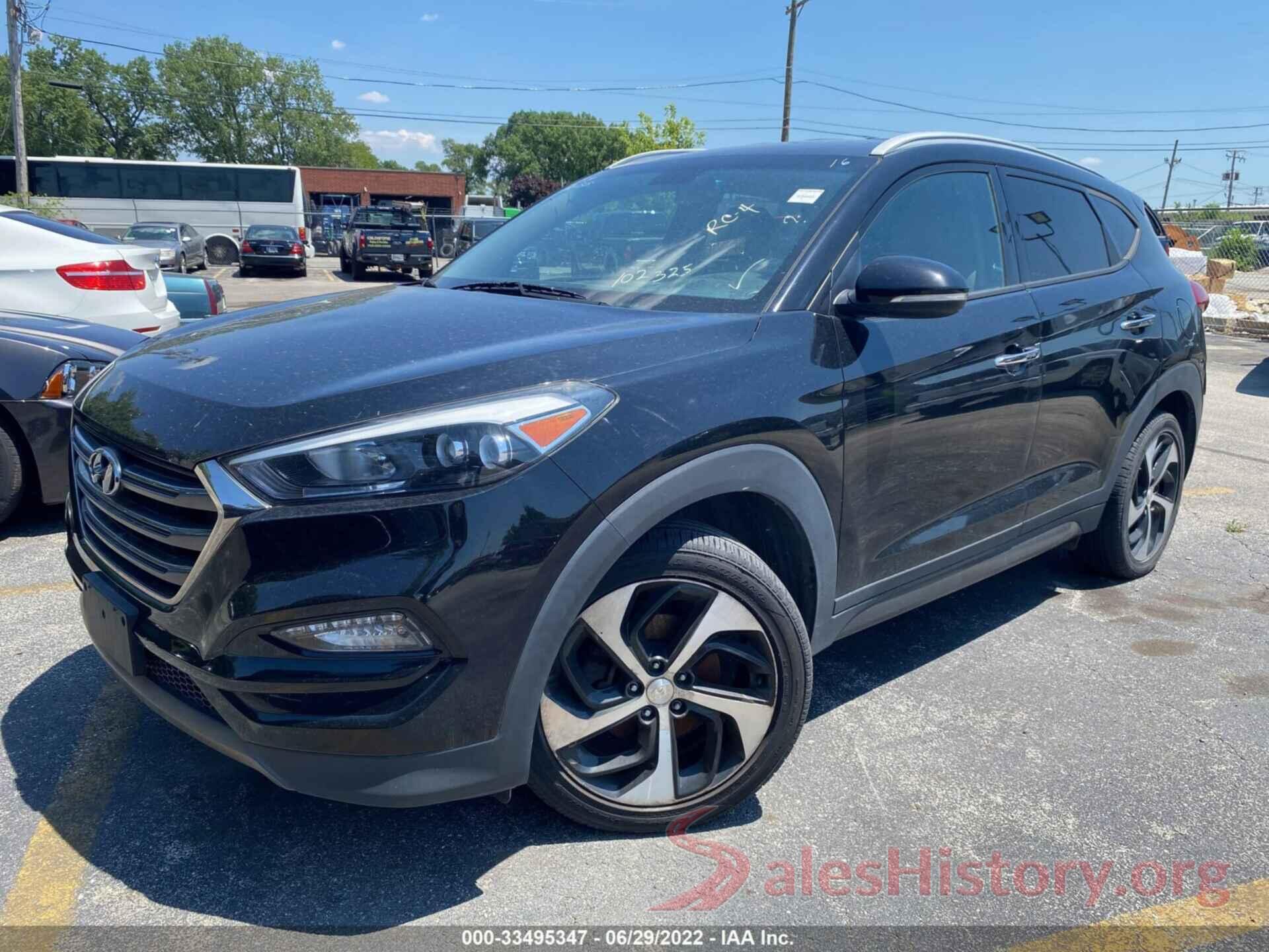 KM8J3CA25GU102325 2016 HYUNDAI TUCSON