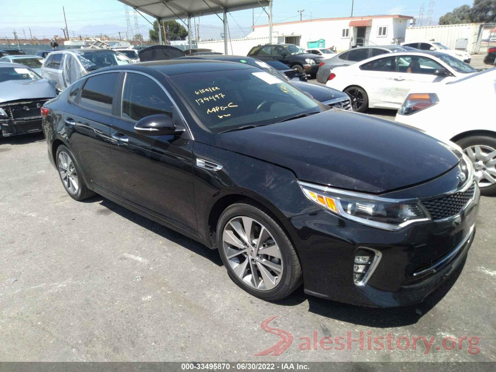 5XXGT4L30JG255072 2018 KIA OPTIMA