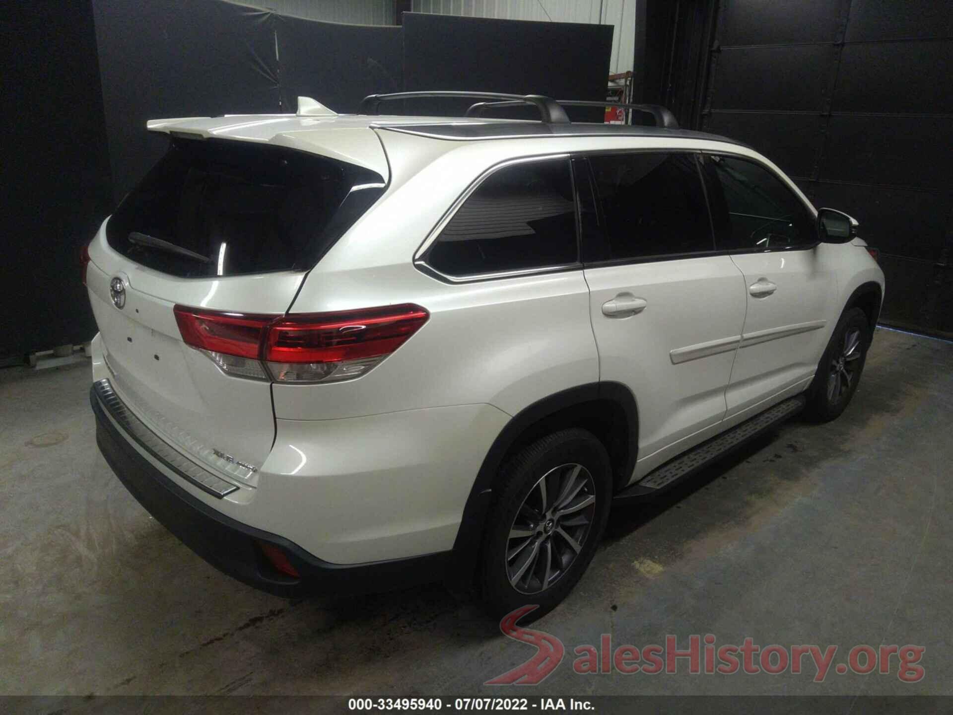 5TDJZRFH8JS817372 2018 TOYOTA HIGHLANDER