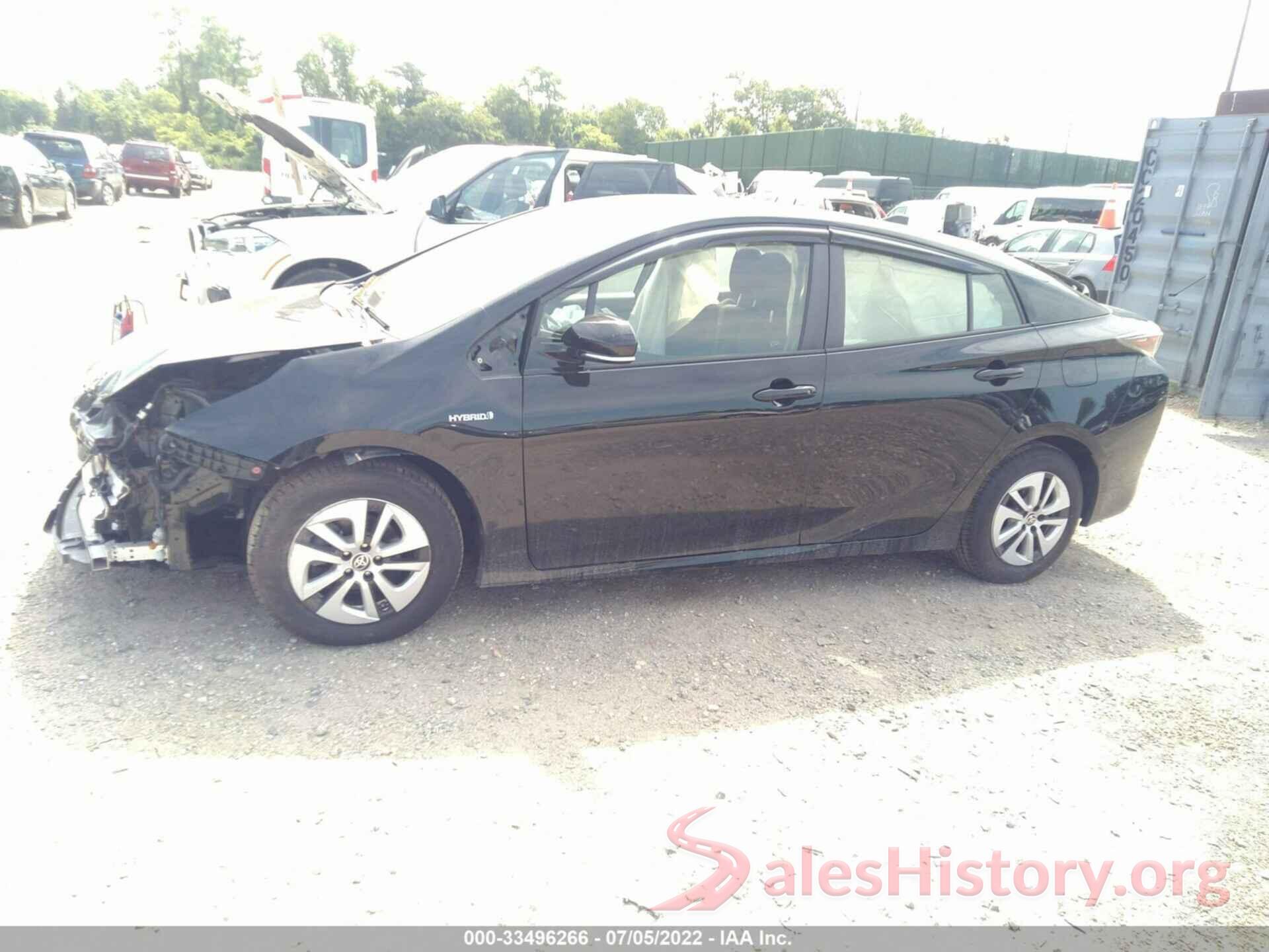 JTDKBRFU0J3071734 2018 TOYOTA PRIUS