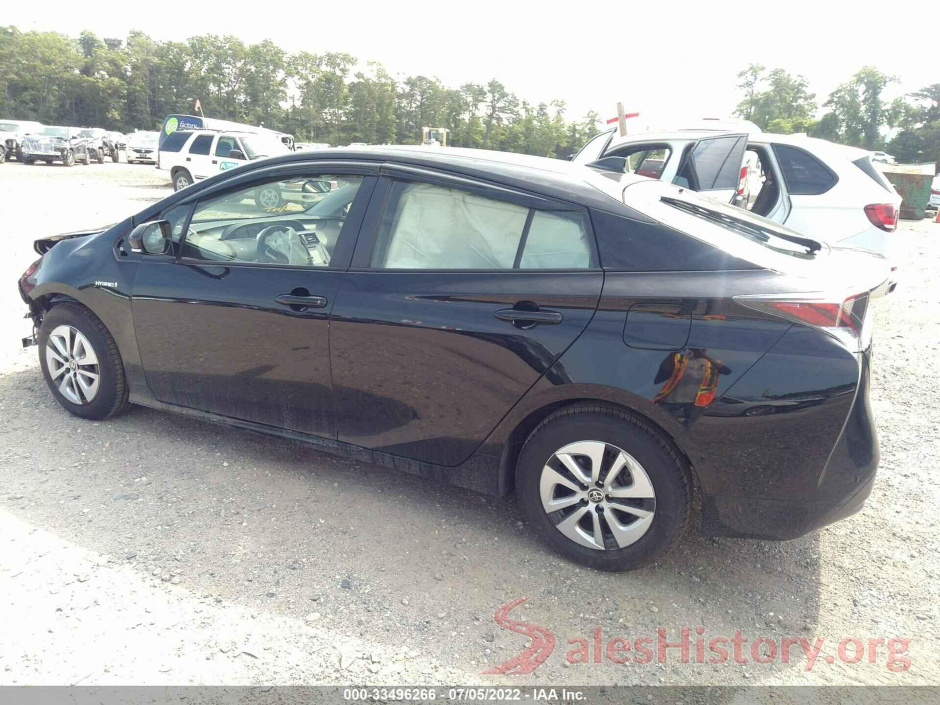 JTDKBRFU0J3071734 2018 TOYOTA PRIUS