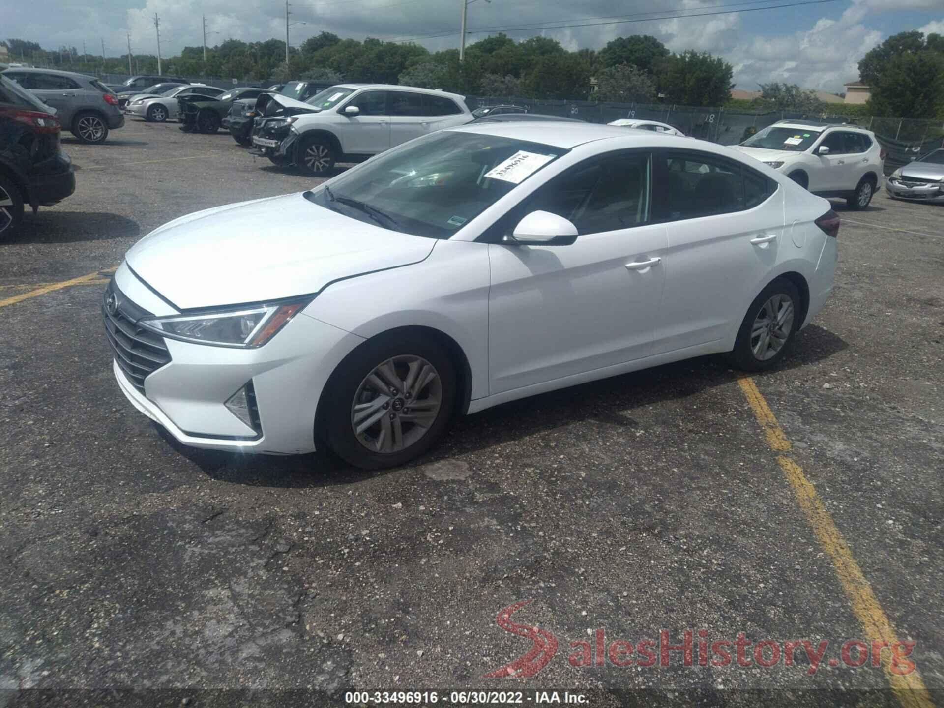 5NPD84LF6KH493299 2019 HYUNDAI ELANTRA